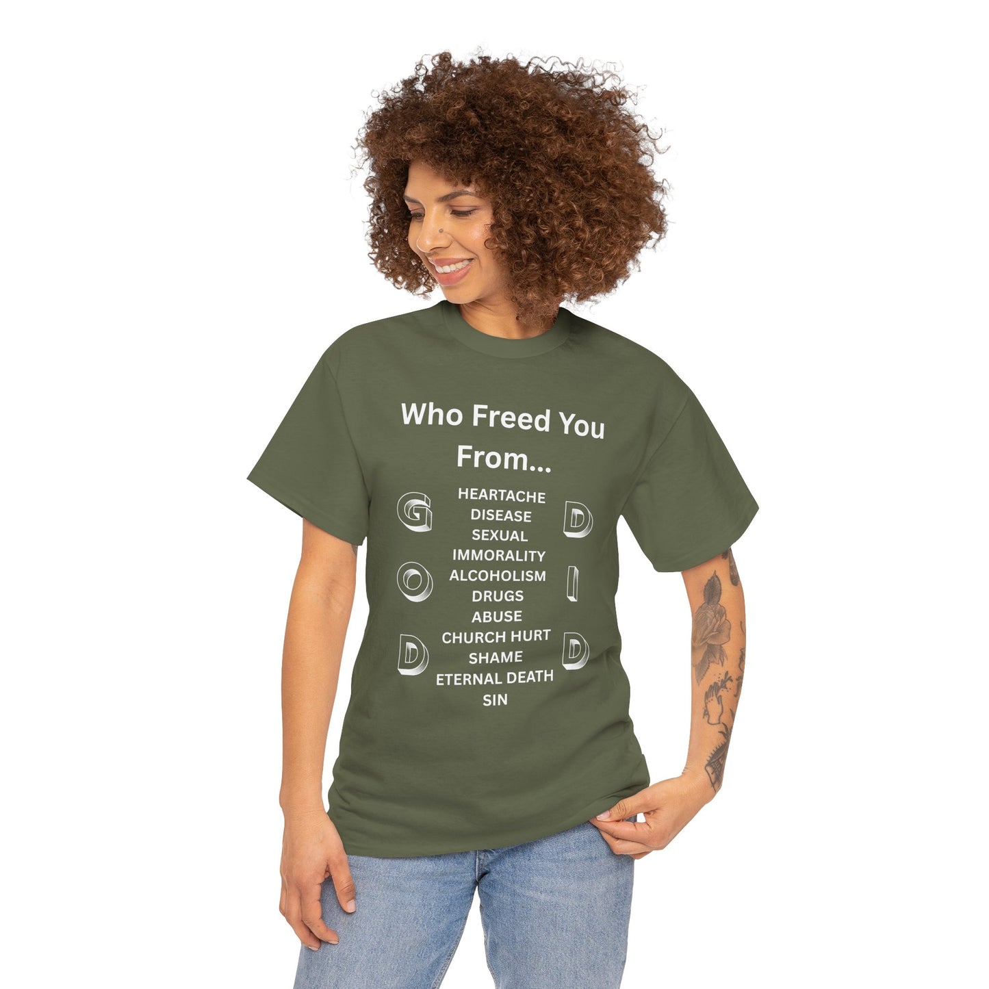 GOD DID Unisex T-shirt (WL)