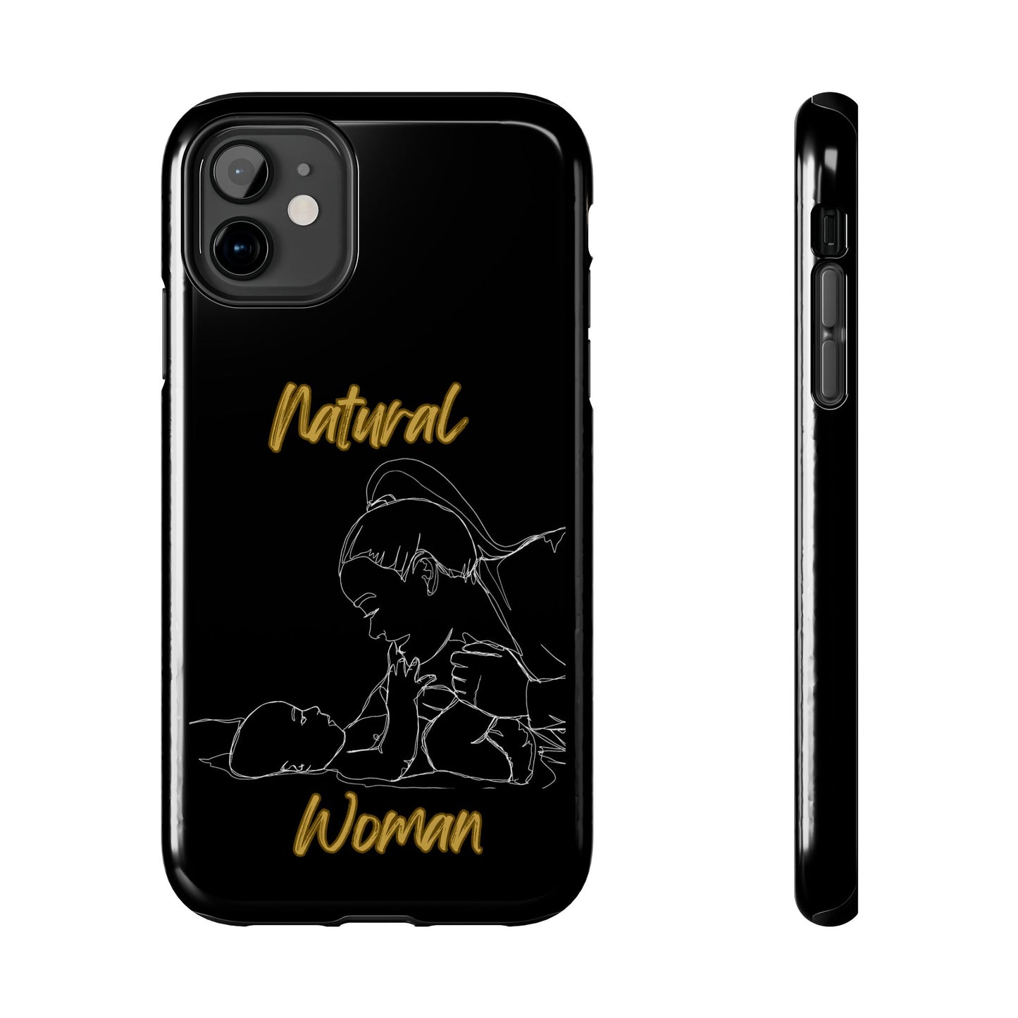 Natural Woman New Life (WL)Tough Phone Cases BLACK