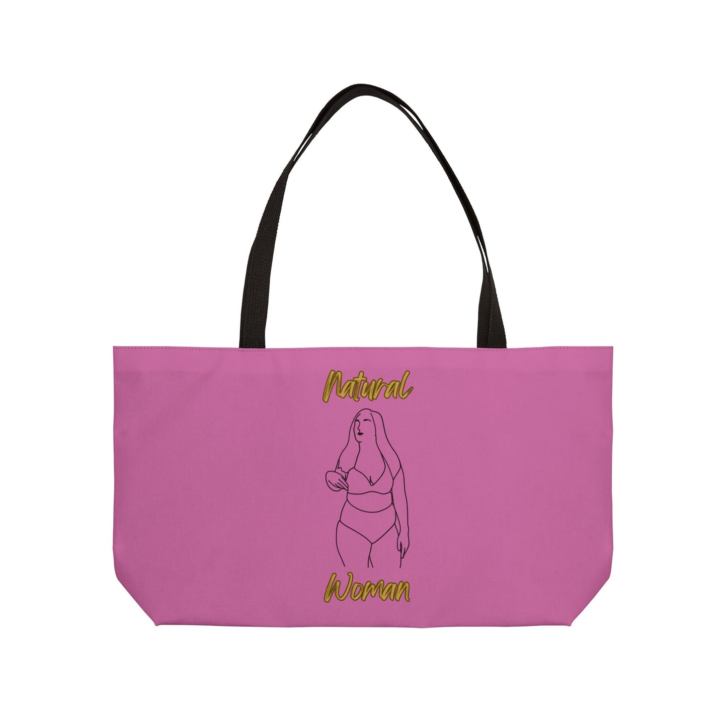 Natural Woman Full Beauty (BL) Weekender Tote Bag LIGHT PINK