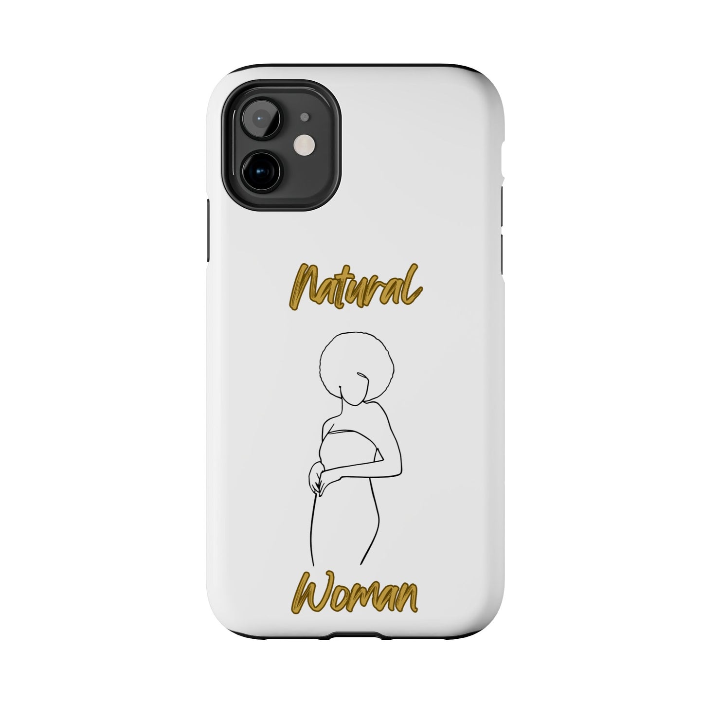 Natural Woman Sho Nuff (BL)Tough Phone Cases WHITE