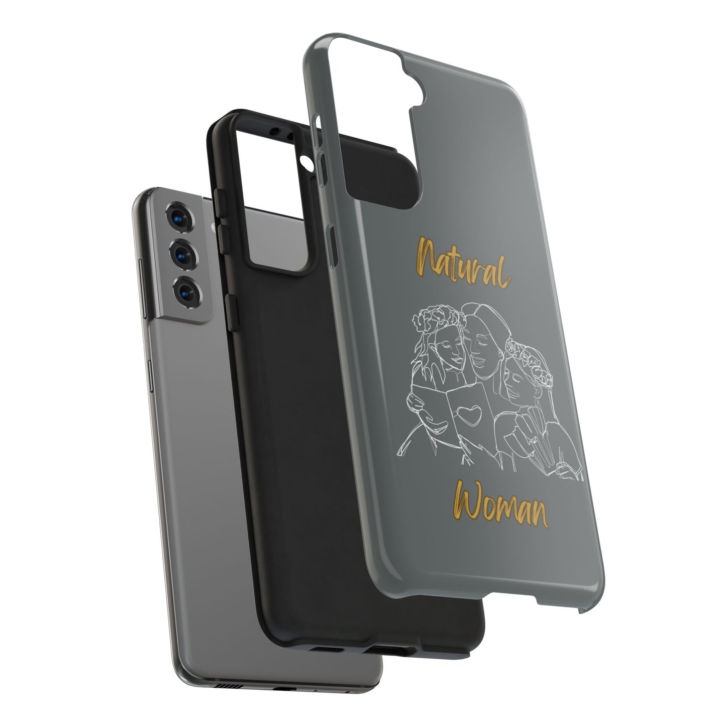 Natural Woman Me & My Girls (WL)Tough Phone Cases DARK GREY