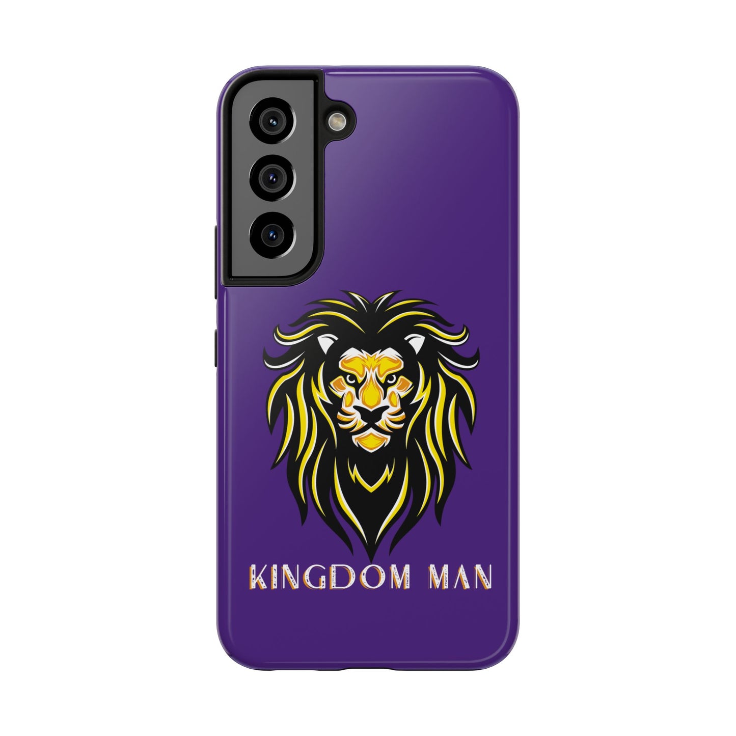 Kingdom Man (White-Gold Label) Tough Phone Case PURPLE