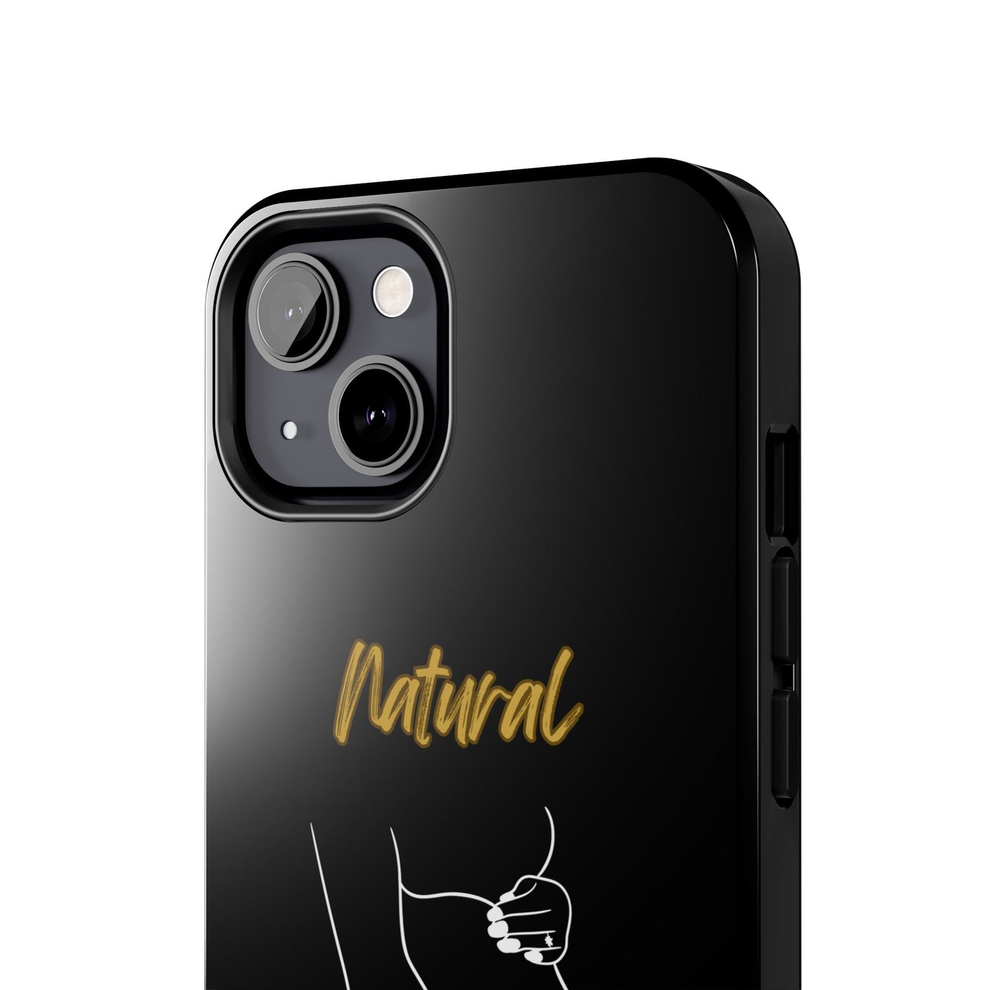 Natural Woman Loved In & Out (WL)Tough Phone Cases BLACK