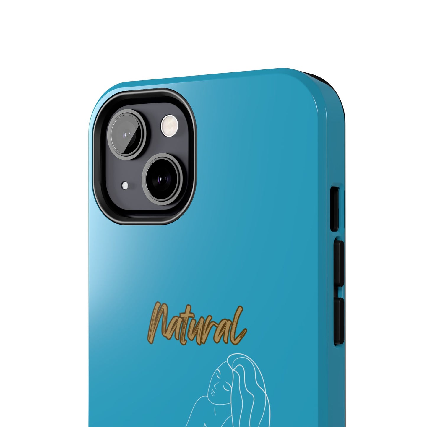 Natural Woman Beauty (WL) Tough Phone Cases TURQUOISE