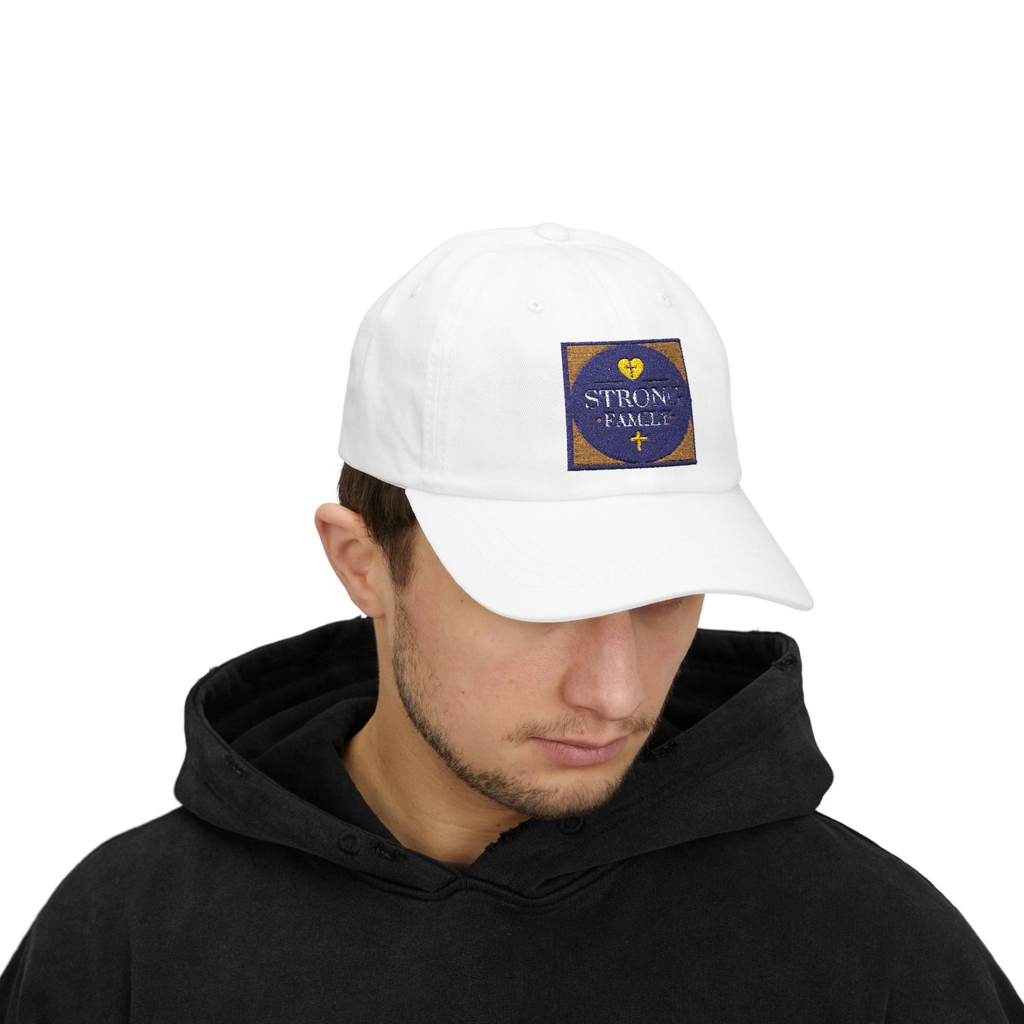 Strong Family Custom Casual Cap - BLUE LOGO