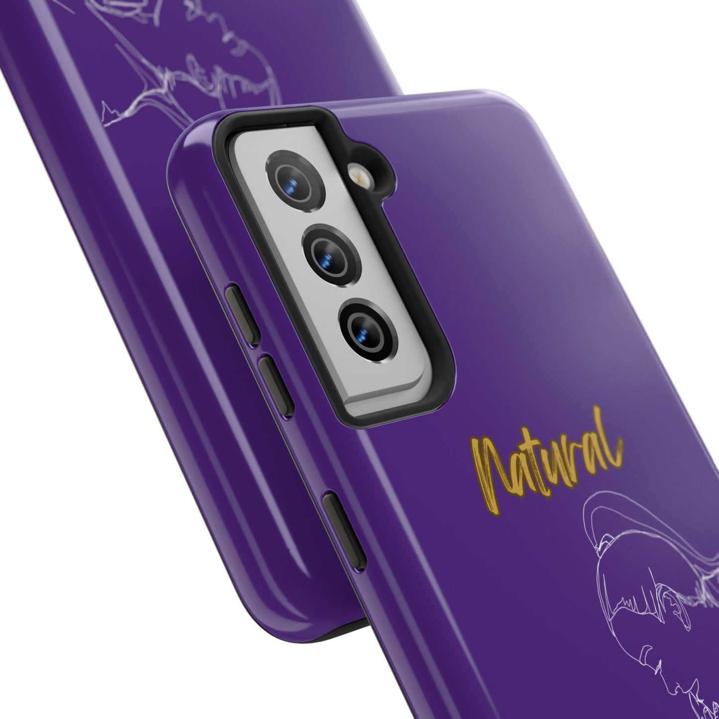 Natural Woman New Life (WL)Tough Phone Cases PURPLE