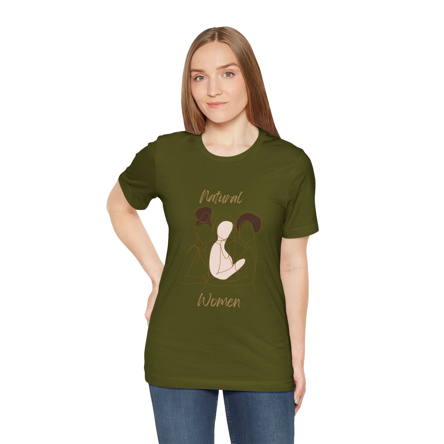 Natural Woman Friends Short Sleeve T-Shirt
