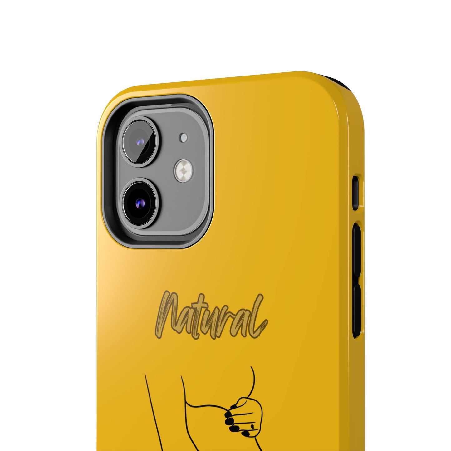Natural Woman Loved In & Out (BL)Tough Phone Cases YELLOW
