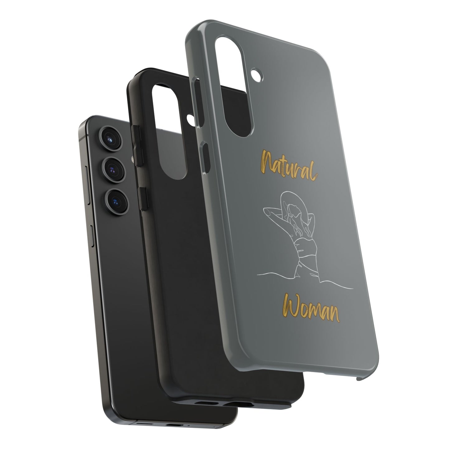 Natural Woman Sun Fun (WL)Tough Phone Cases DARK GREY