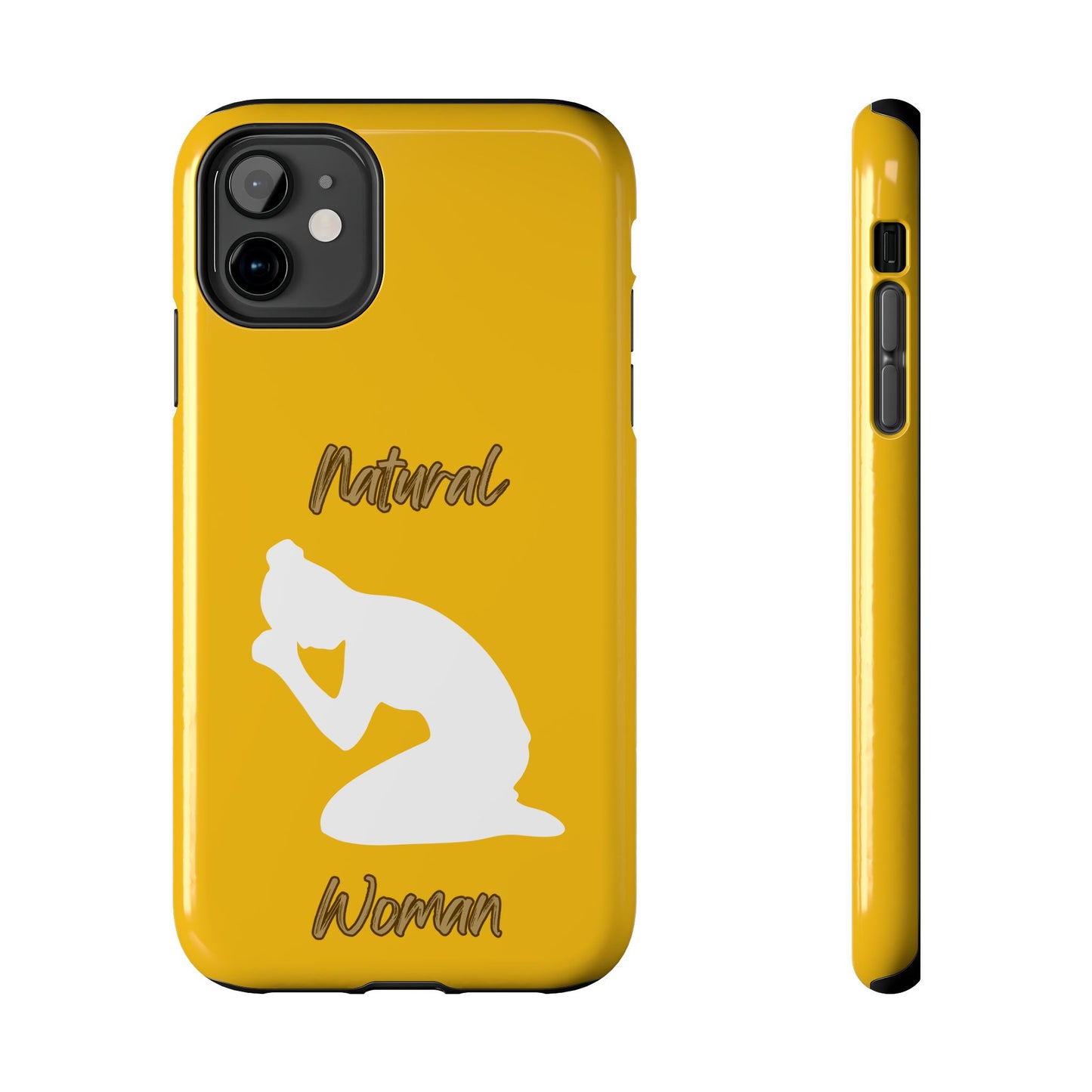 Natural Woman Pray (WL) Tough Phone Cases YELLOW