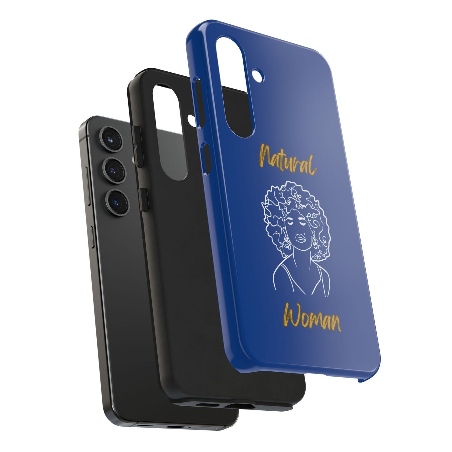 Natural Woman All About Me (WL)Tough Phone Cases DARK BLUE