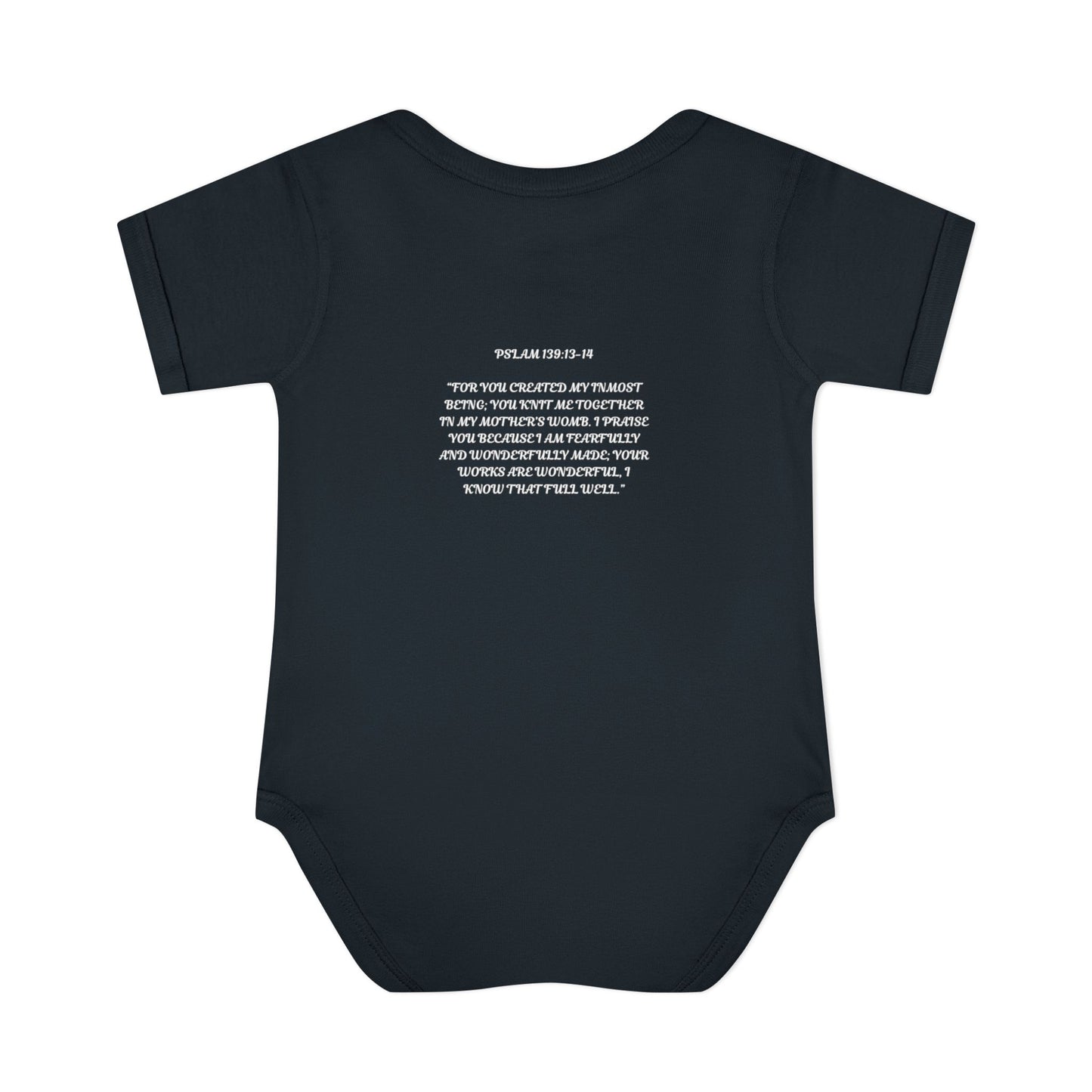 Kingdom Kids Infant Bodysuit - Psalm 139: 13-14