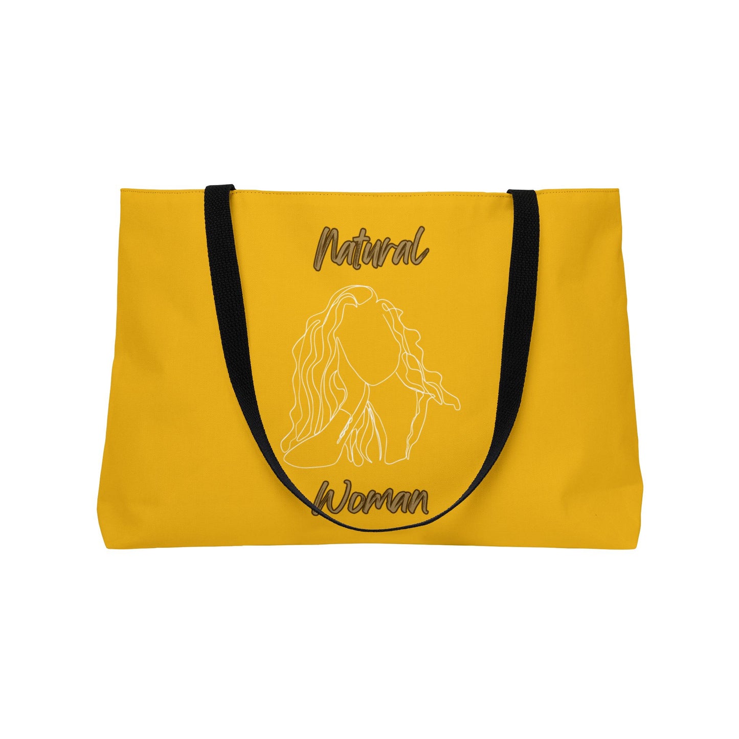 Natural Woman Relaxed (WL) Weekender Tote Bag YELLOW