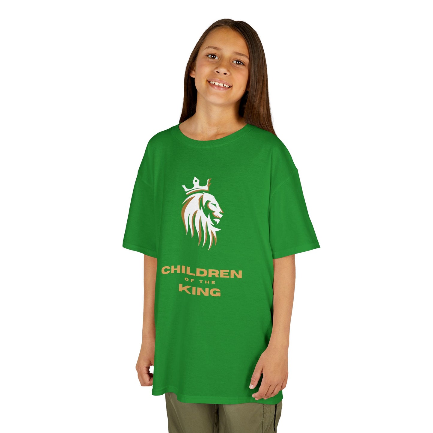 Children of the King Inspirational Kids Cotton T-Shirt (WL)