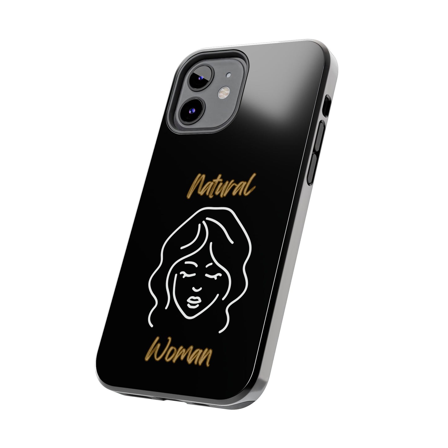 Natural Woman Modest (WL)Tough Phone Cases BLACK