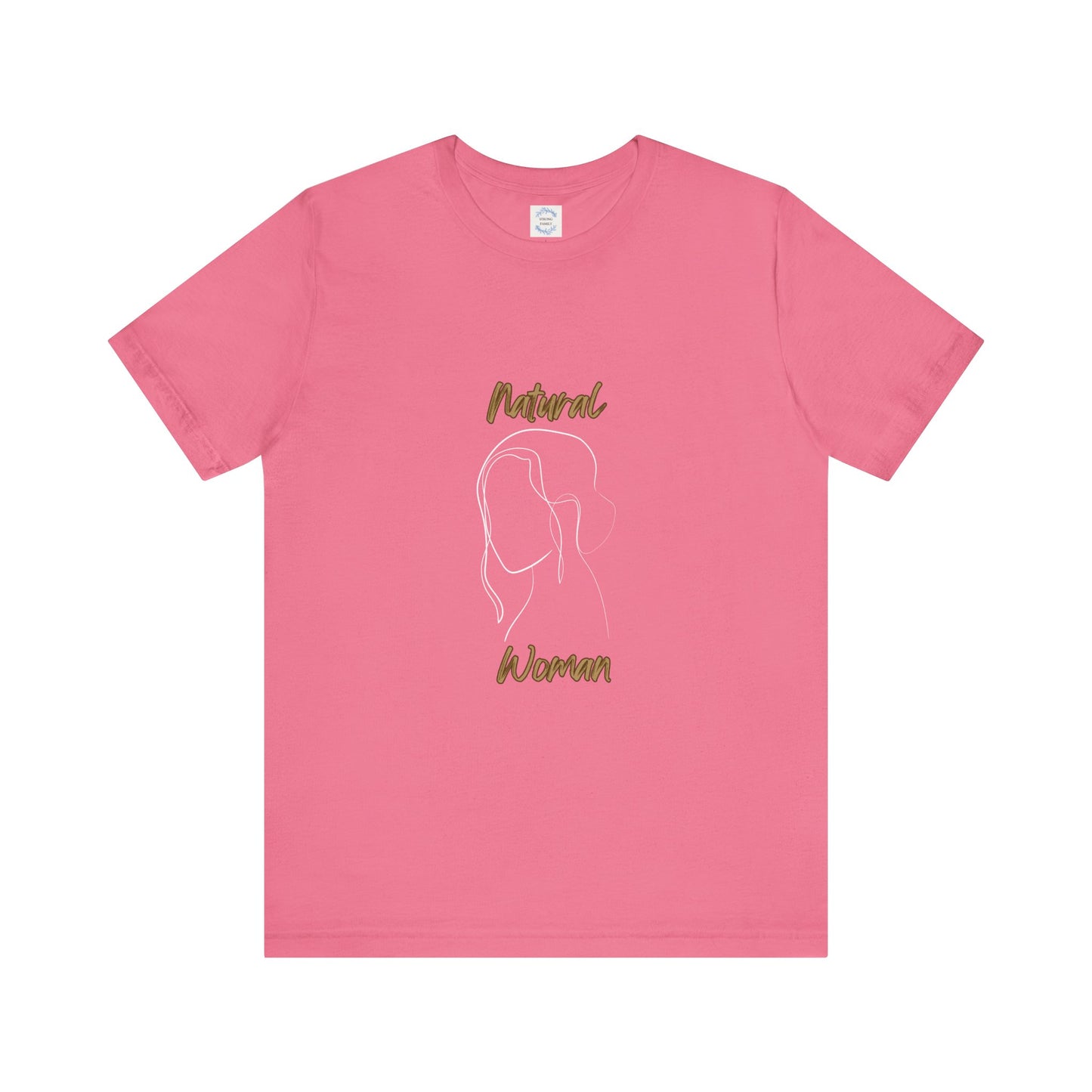 Natural Woman Hanging Hair (WL) Short Sleeve T-Shirt