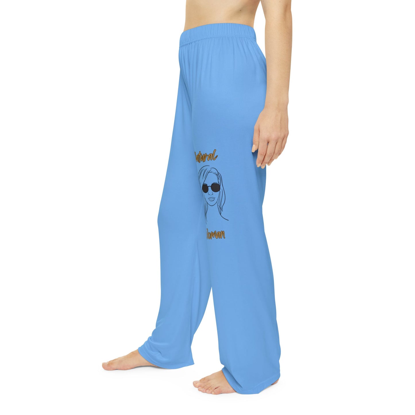 Natural Woman Shades (BL) Women's Pajama Pants LIGHT BLUE