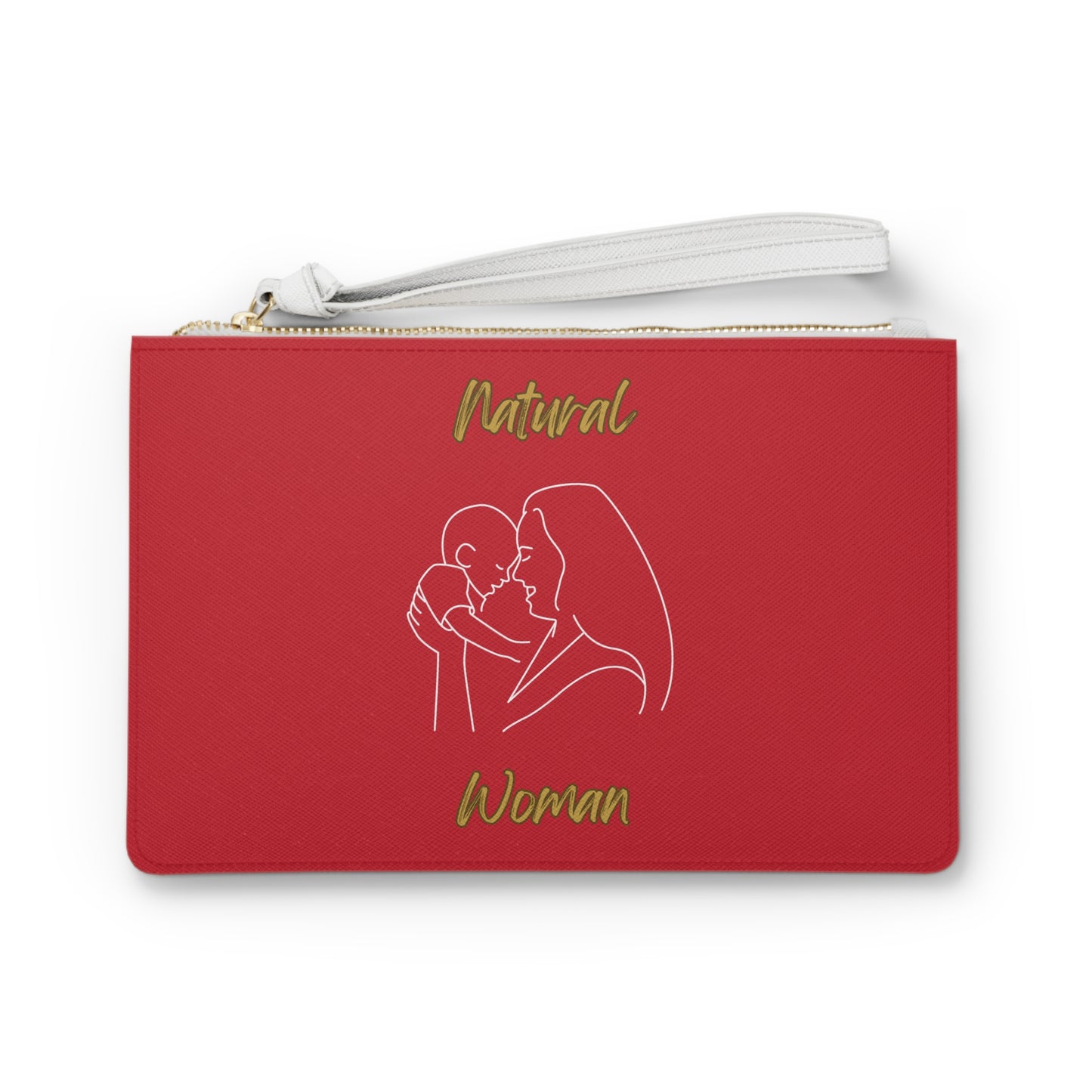 Natural Woman Joy (WL) Clutch Bag DARK RED