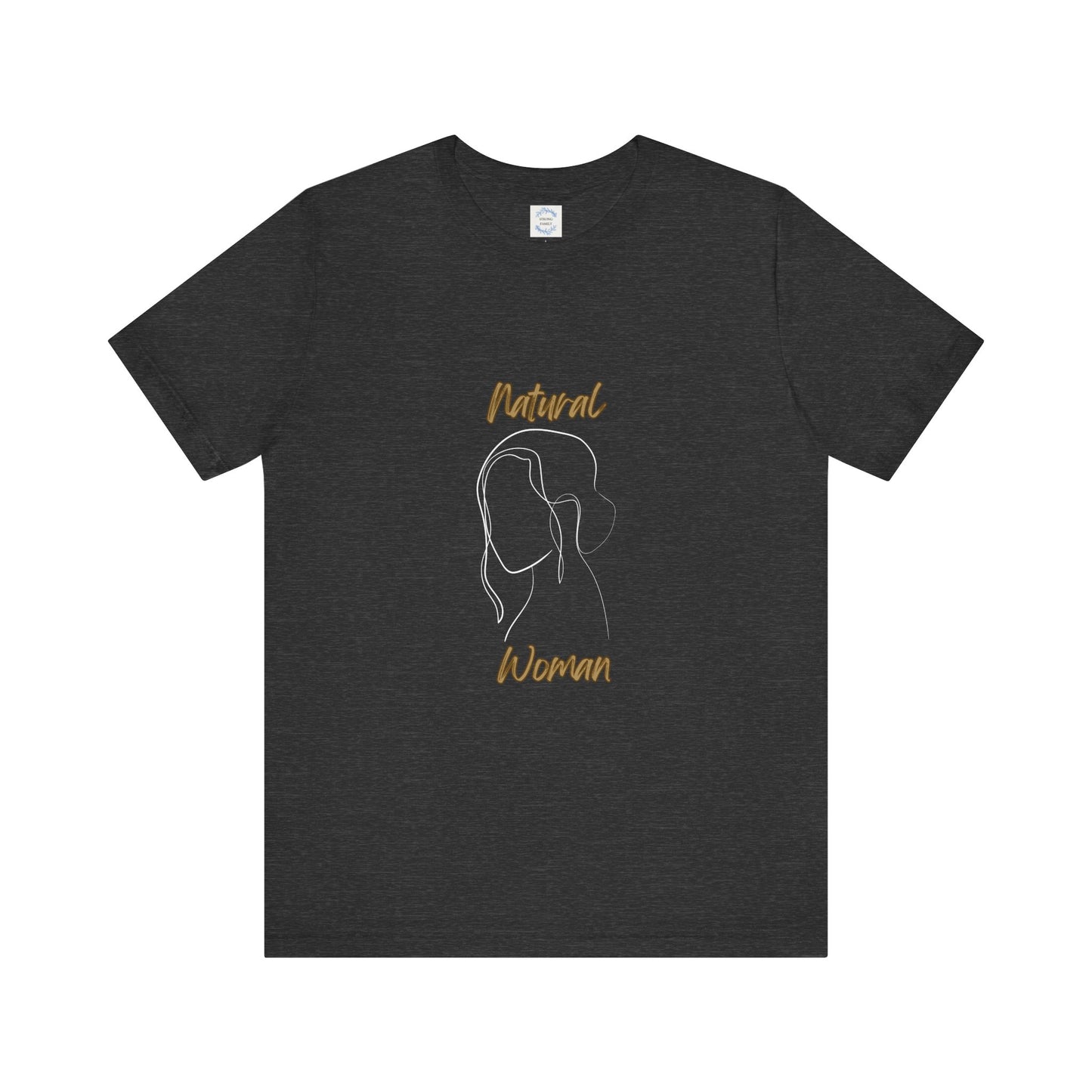 Natural Woman Hanging Hair (WL) Short Sleeve T-Shirt
