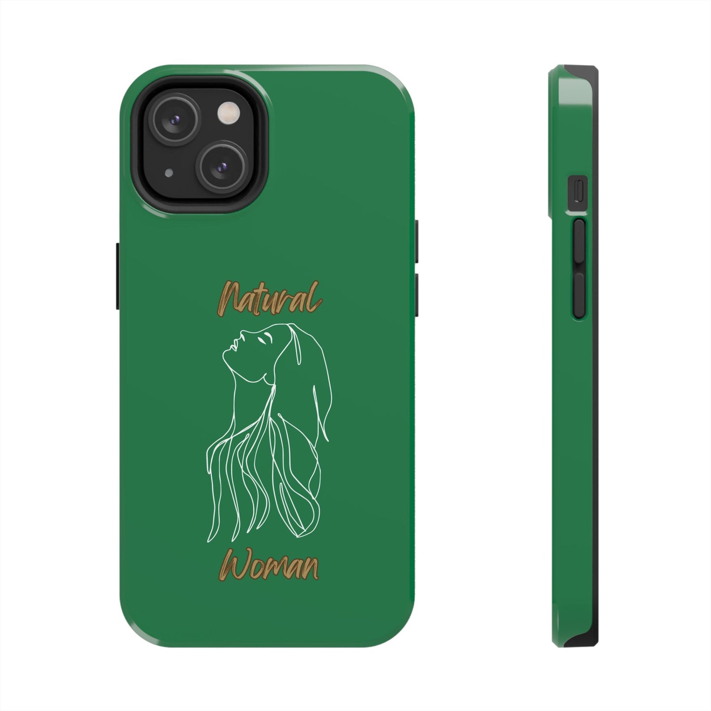 Natural Woman Appreciation (WL)Tough Phone Cases DARK GREEN