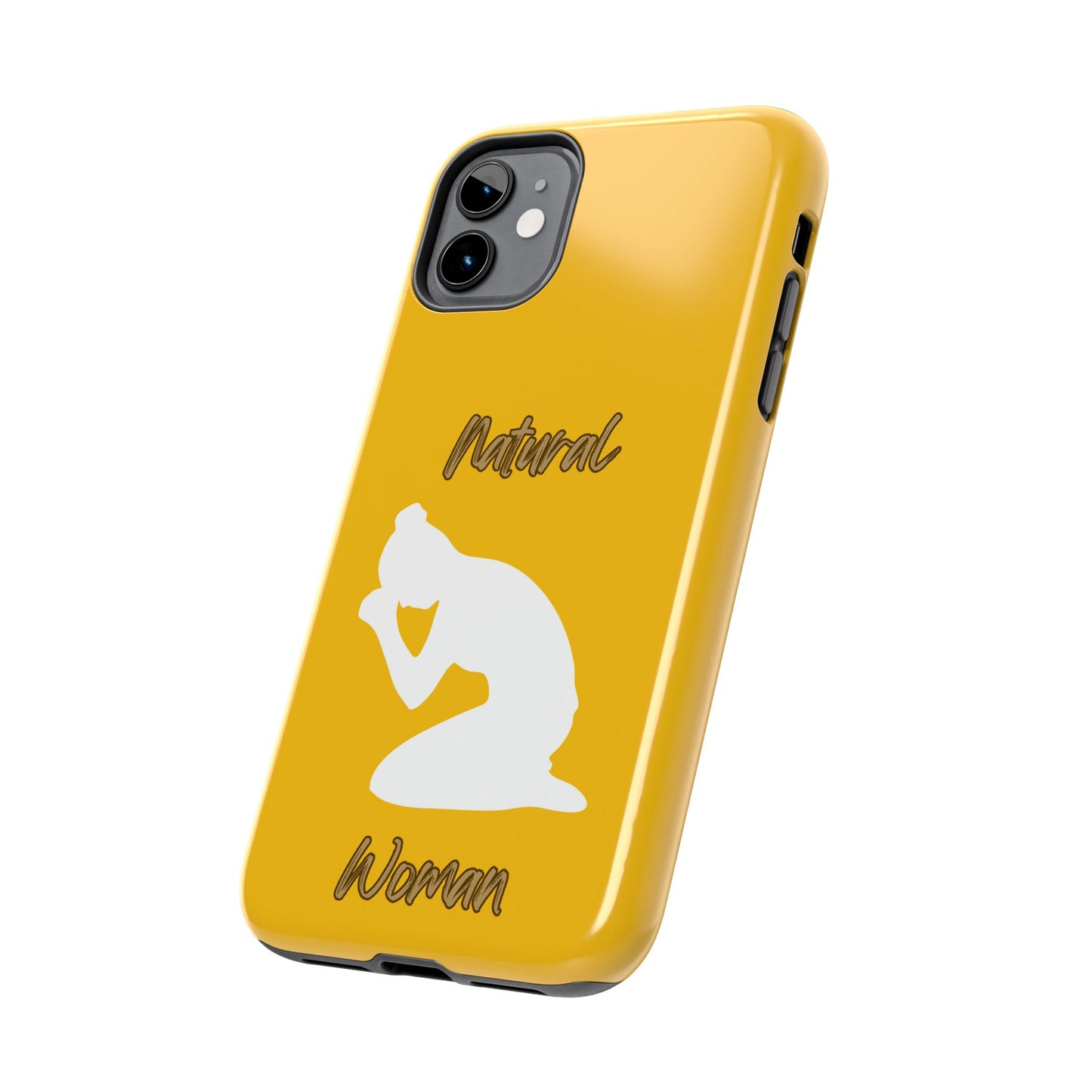 Natural Woman Pray (WL) Tough Phone Cases YELLOW