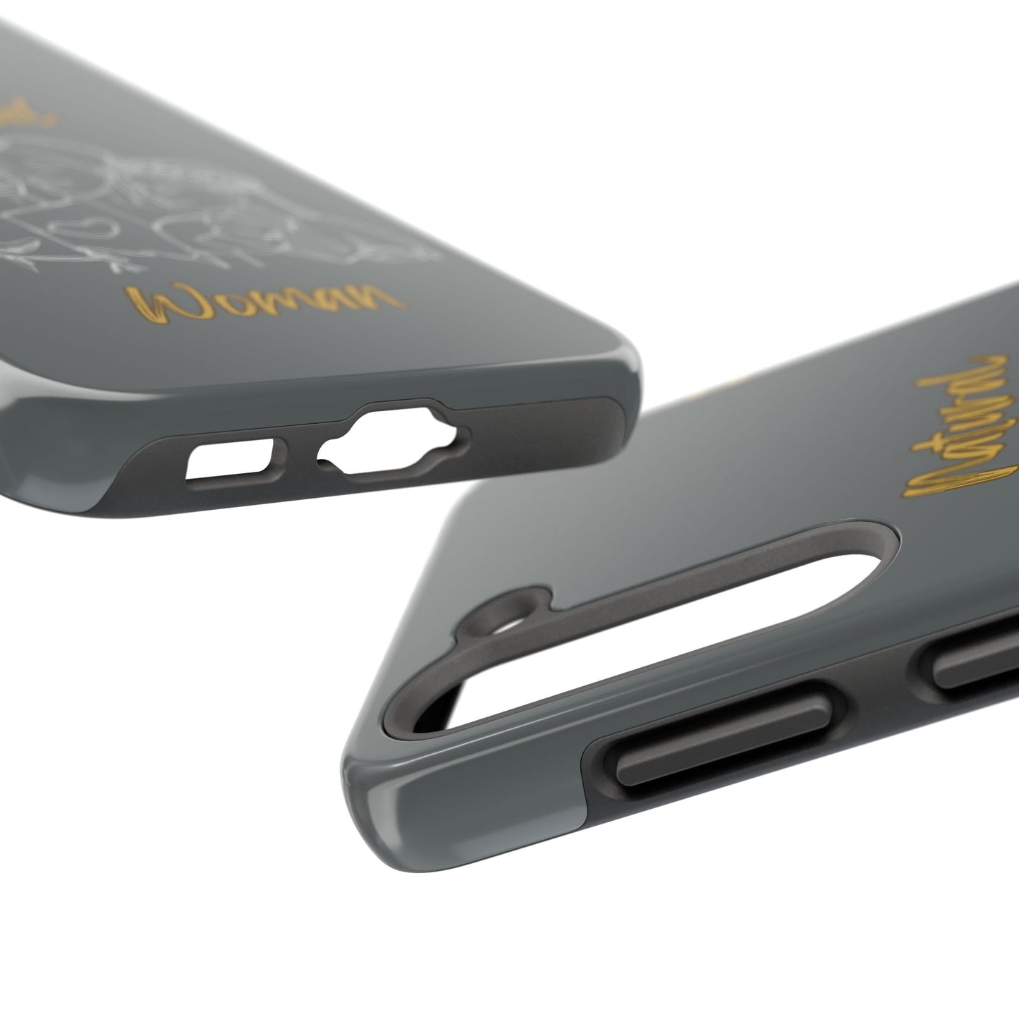 Natural Woman Me & My Girls (WL)Tough Phone Cases DARK GREY
