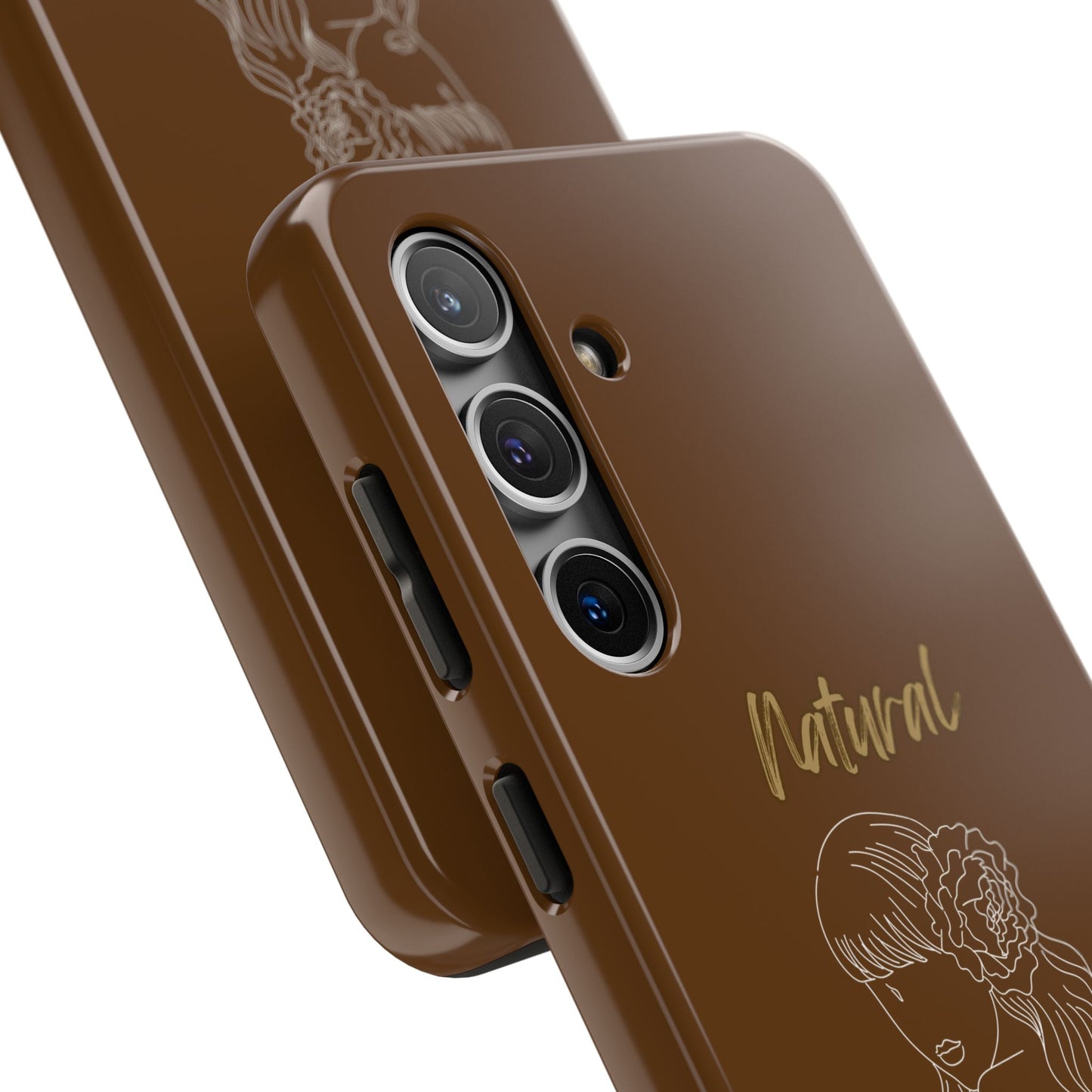 Natural Woman Newness (WL)Tough Phone Cases BROWN