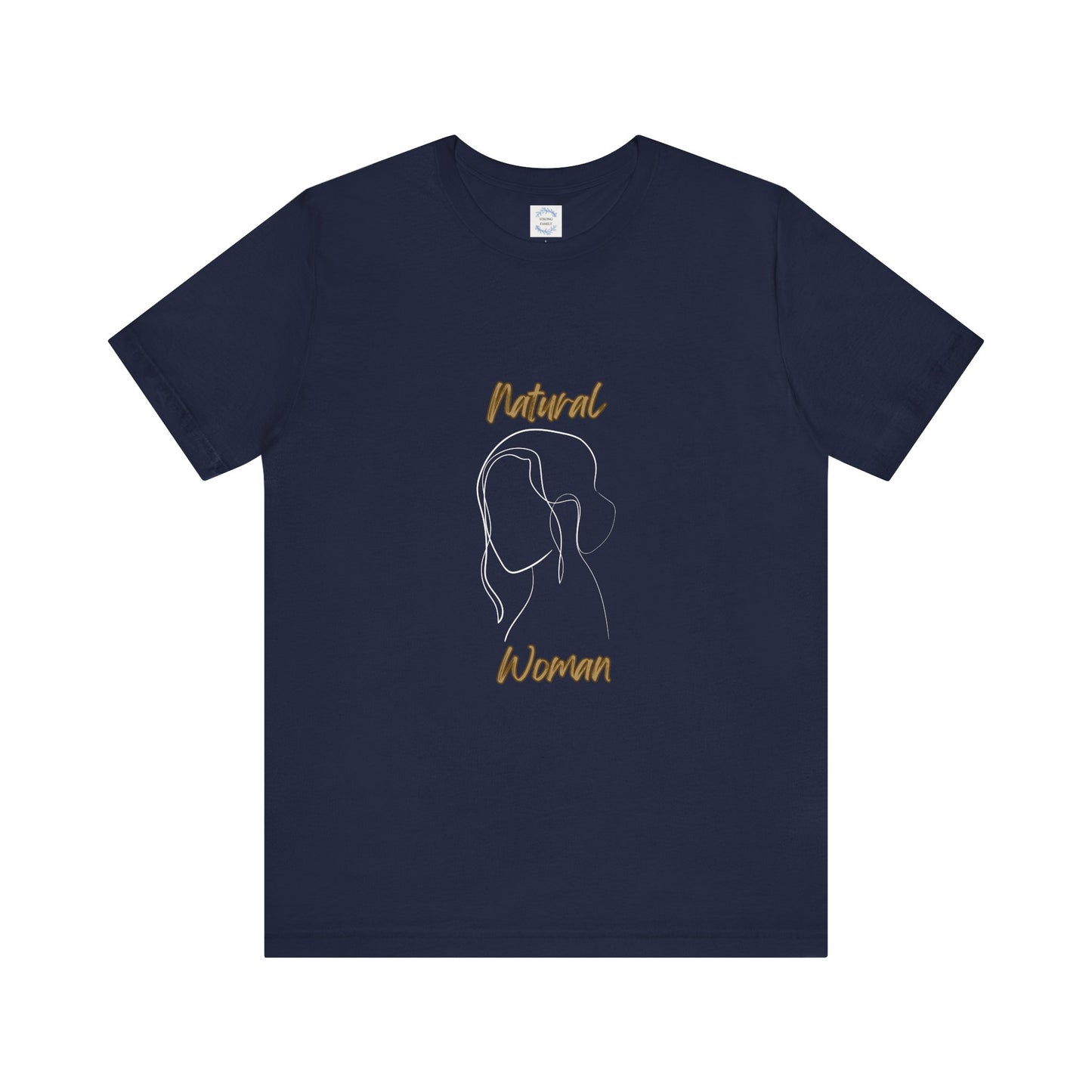 Natural Woman Hanging Hair (WL) Short Sleeve T-Shirt