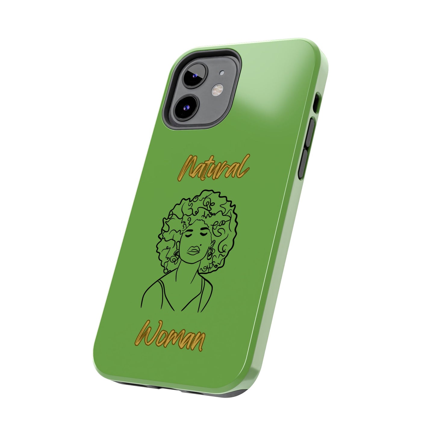 Natural Woman All About Me (BL)Tough Phone Cases GREEN