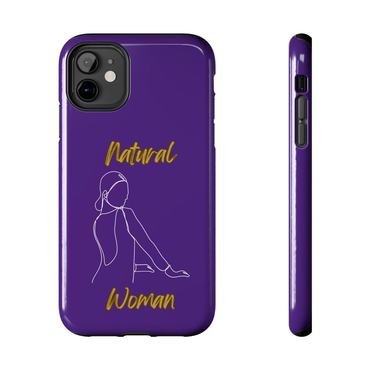Natural Woman Hands Free (WL)Tough Phone Cases PURPLE
