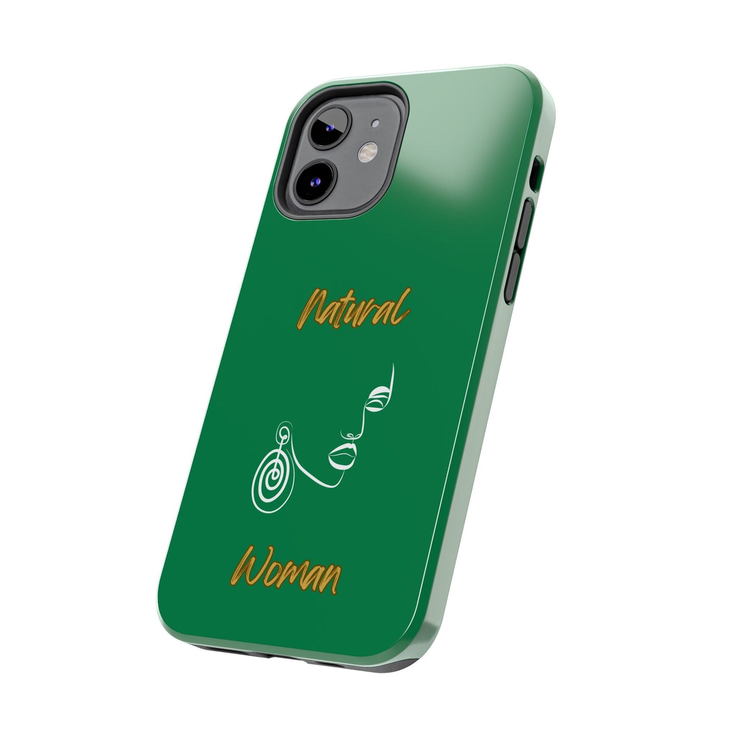 Natural Woman Music In My Soul (WL)Tough Phone Cases DARK GREEN