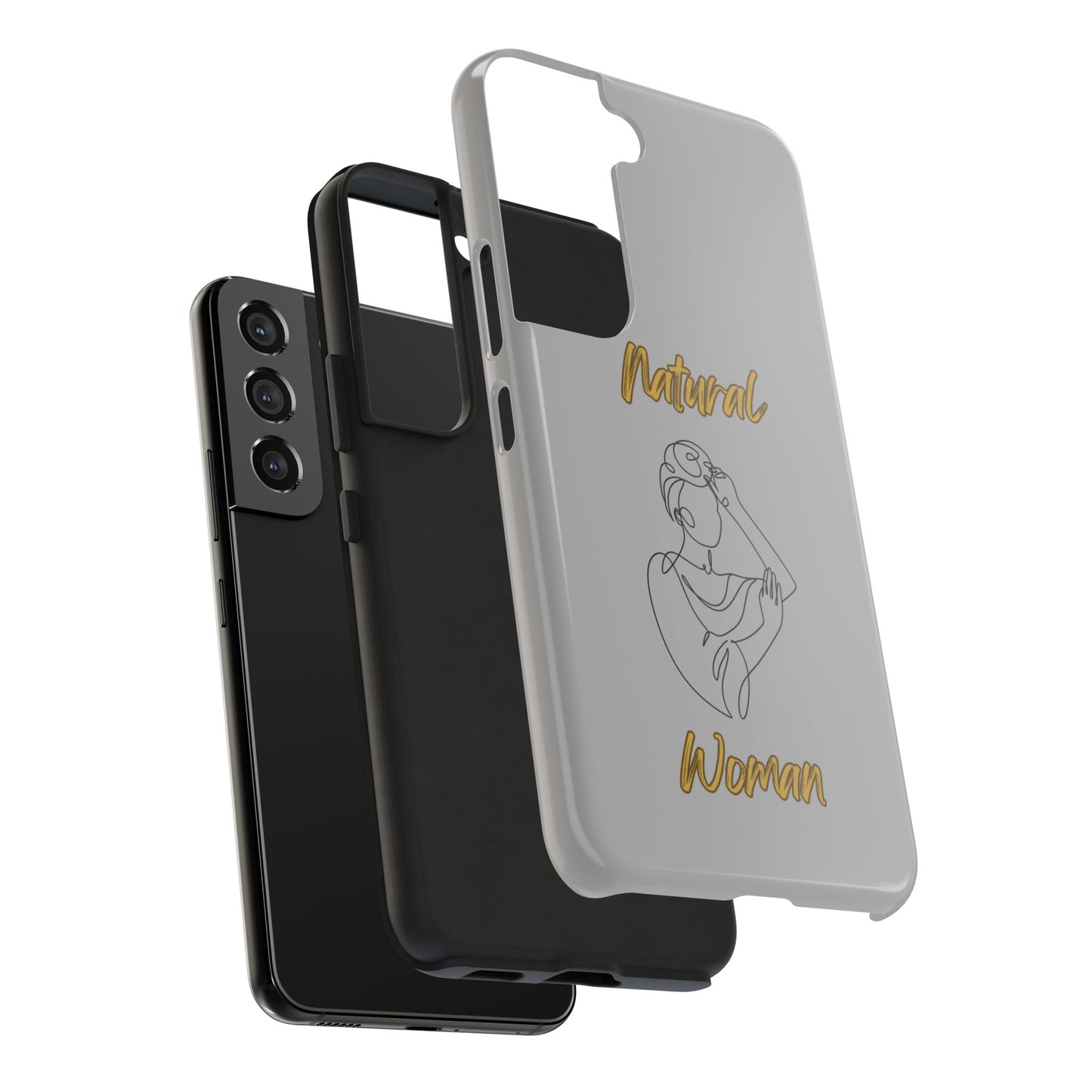 Natural Woman Style (BL)Tough Phone Cases LIGHT GREY