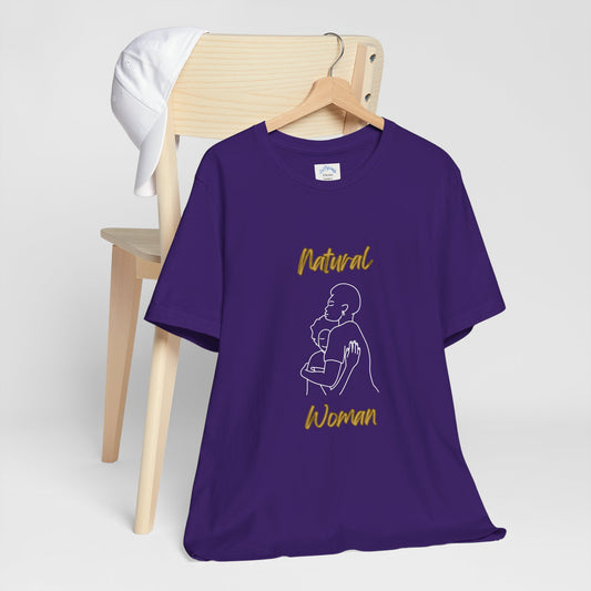 Natural Woman Safe With Momma (WL) Short Sleeve T-Shirt