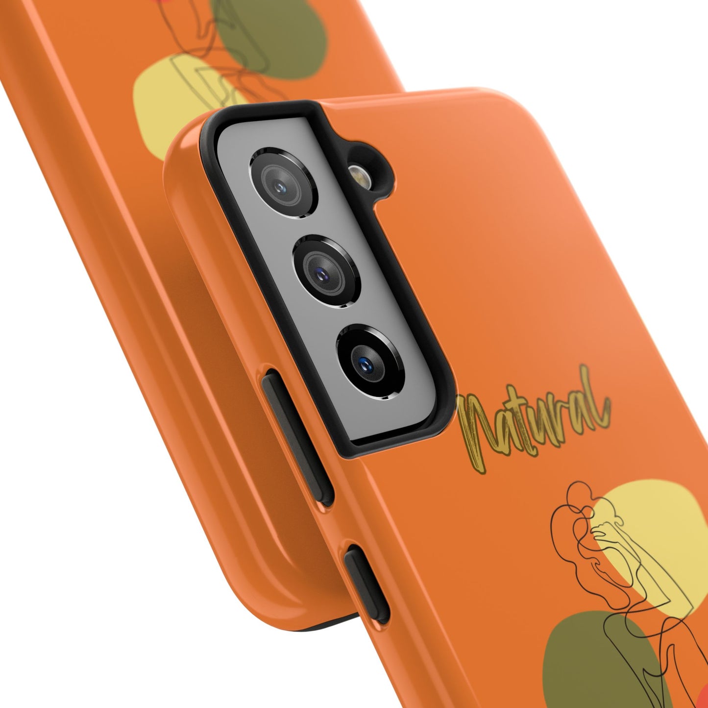 Natural Woman Colorful Pose (BL)Tough Phone Cases CRUSTA