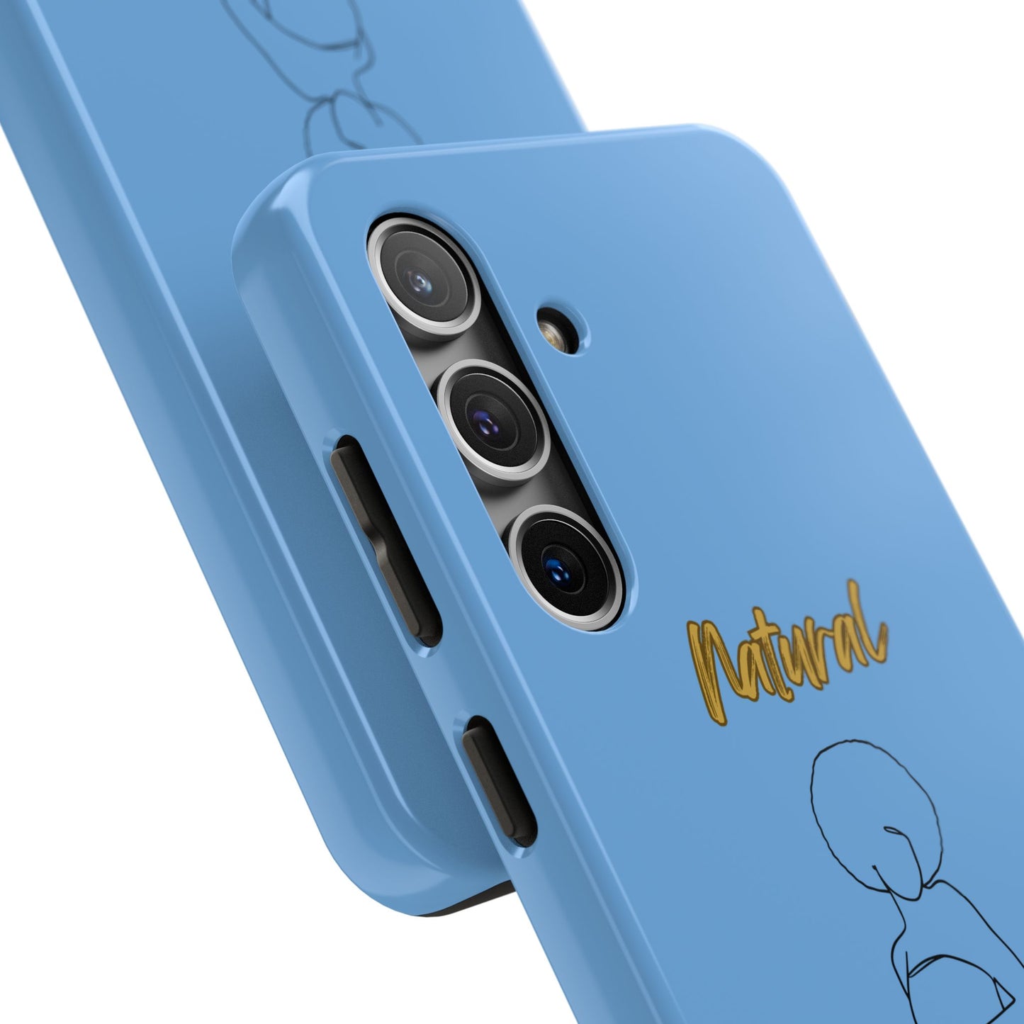 Natural Woman Sho Nuff (BL)Tough Phone Cases LIGHT BLUE