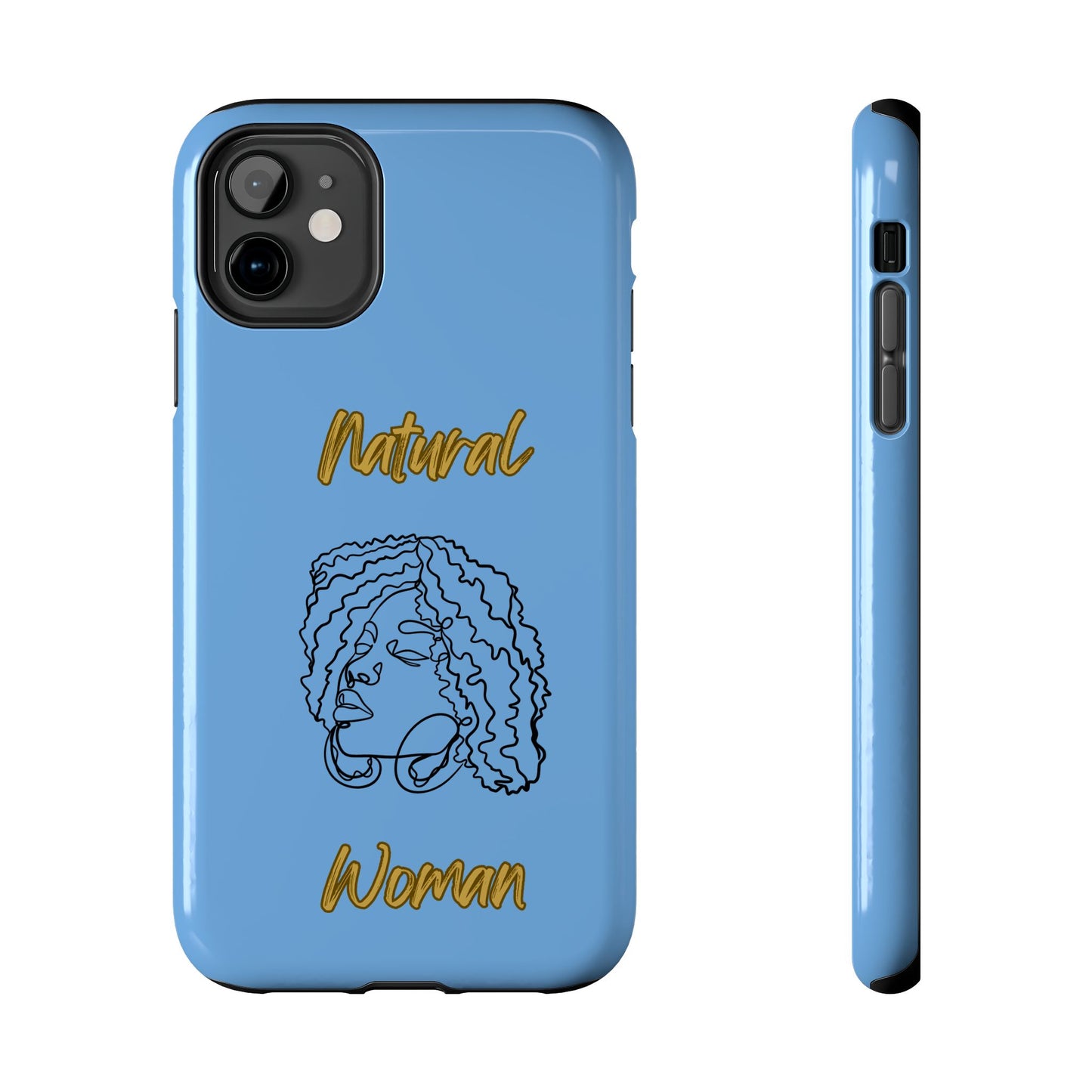 Natural Woman Naturally Me (BL)Tough Phone Cases LIGHT BLUE