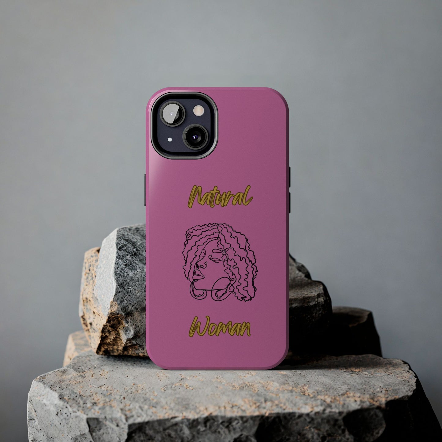 Natural Woman Naturally Me (BL)Tough Phone Cases LIGHT PINK