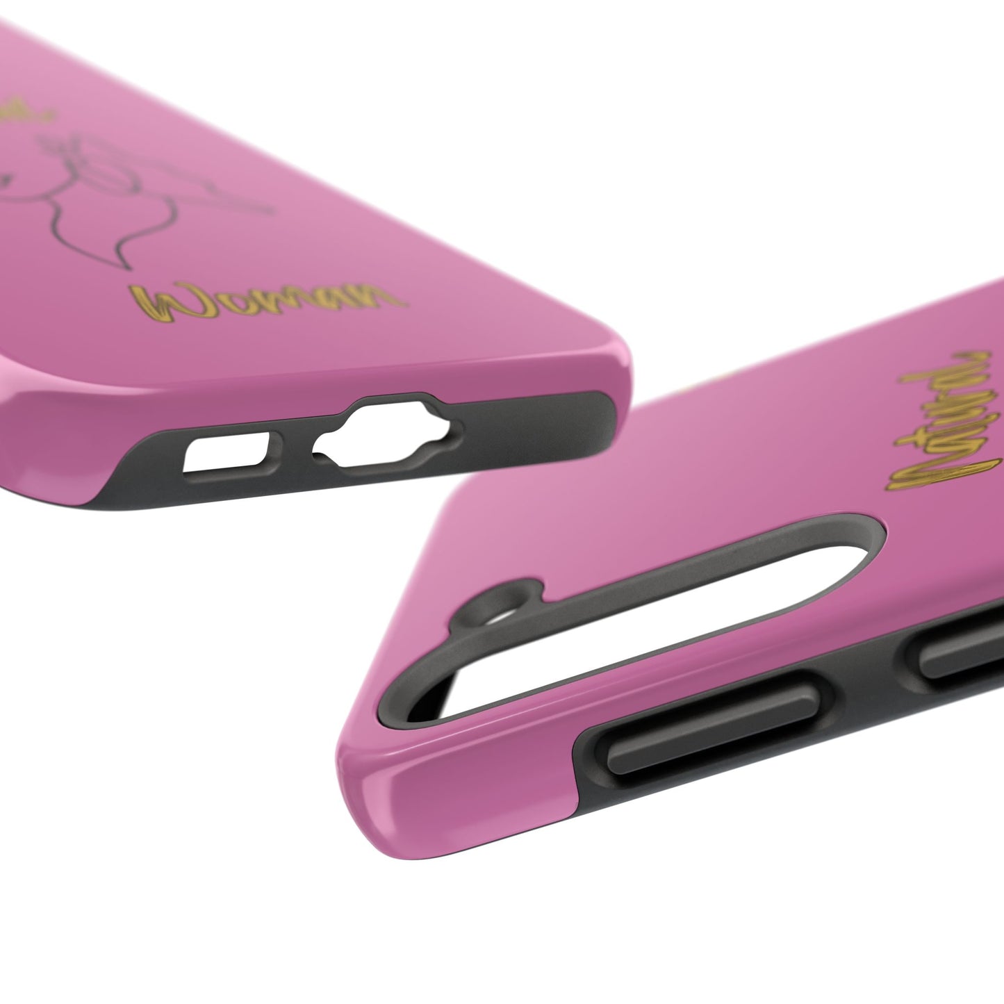 Natural Woman Lips (BL)Tough Phone Cases LIGHT PINK