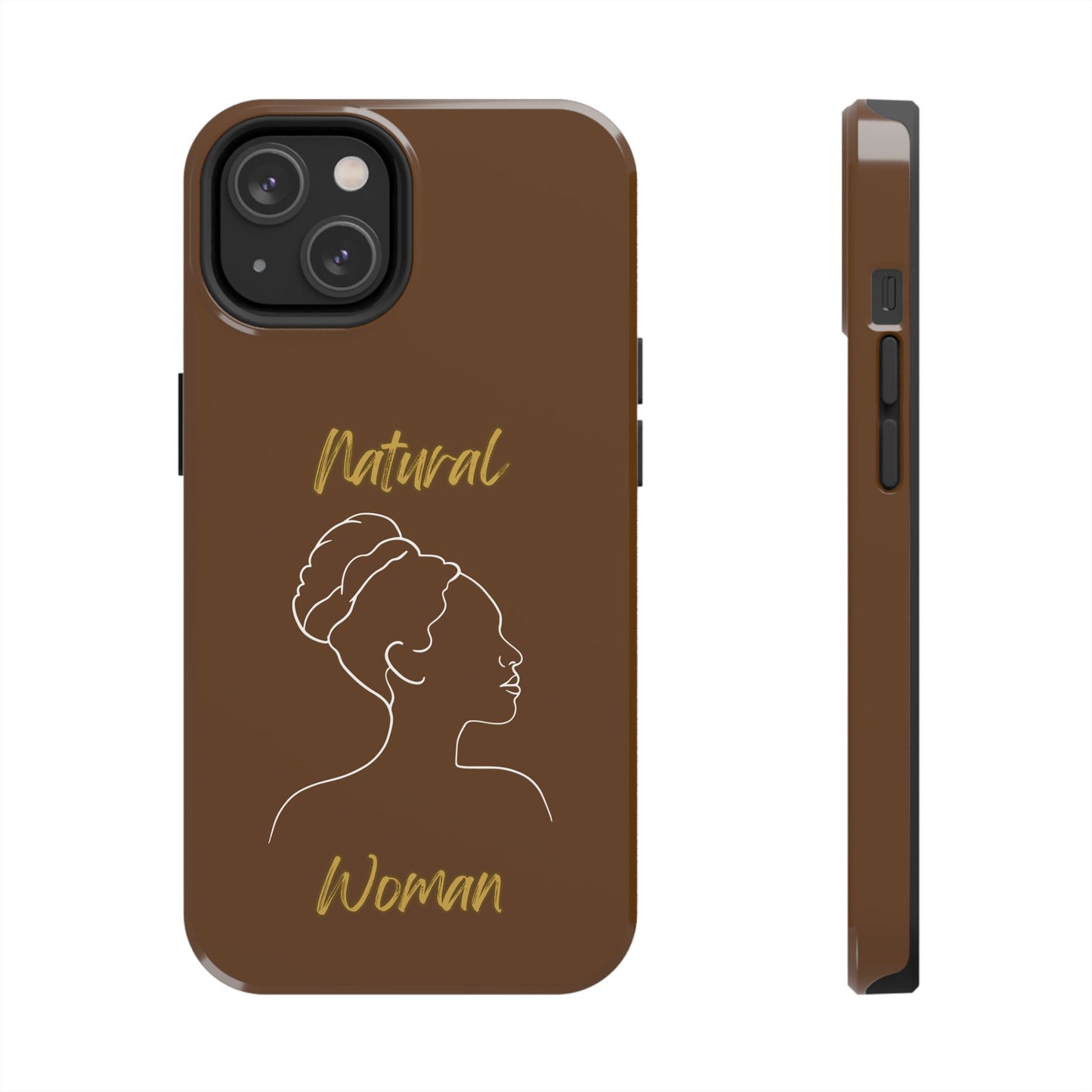 Natural Woman Mixed (WL)Tough Phone Cases BROWN