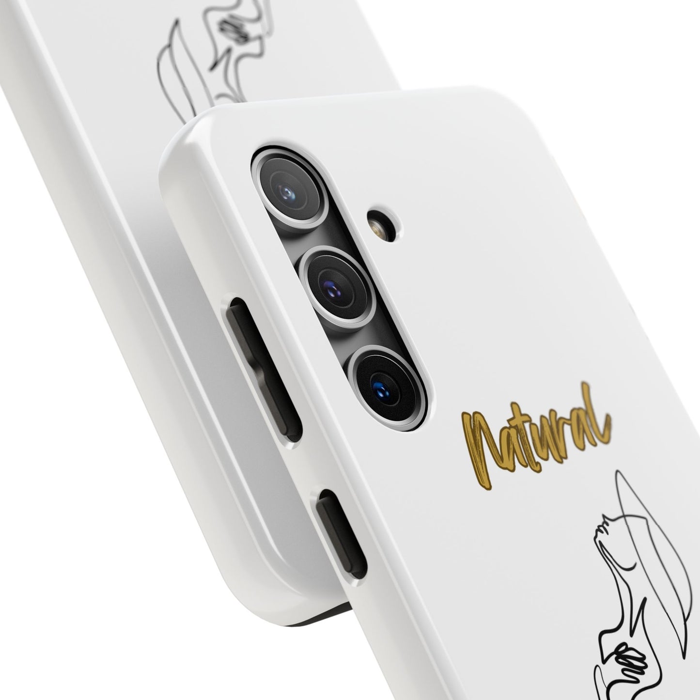 Natural Woman Free (BL)Tough Phone Cases WHITE