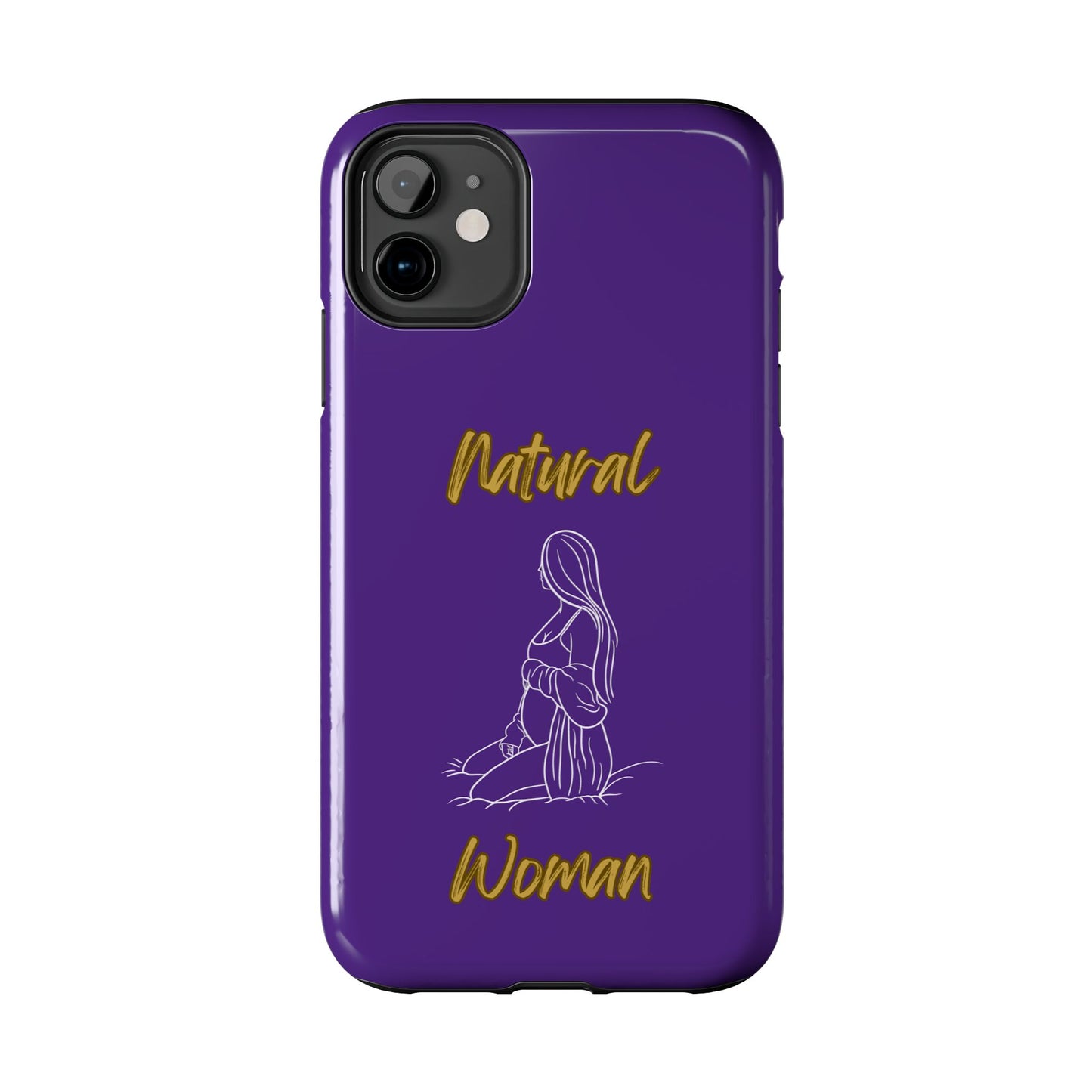 Natural Woman Expecting (WL)Tough Phone Cases PURPLE