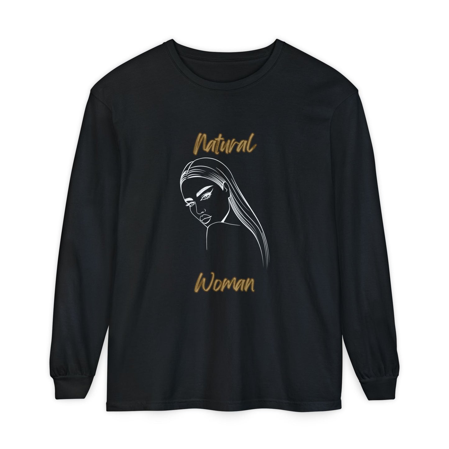 Natural Woman The Stare (WL) Long Sleeve T-Shirt