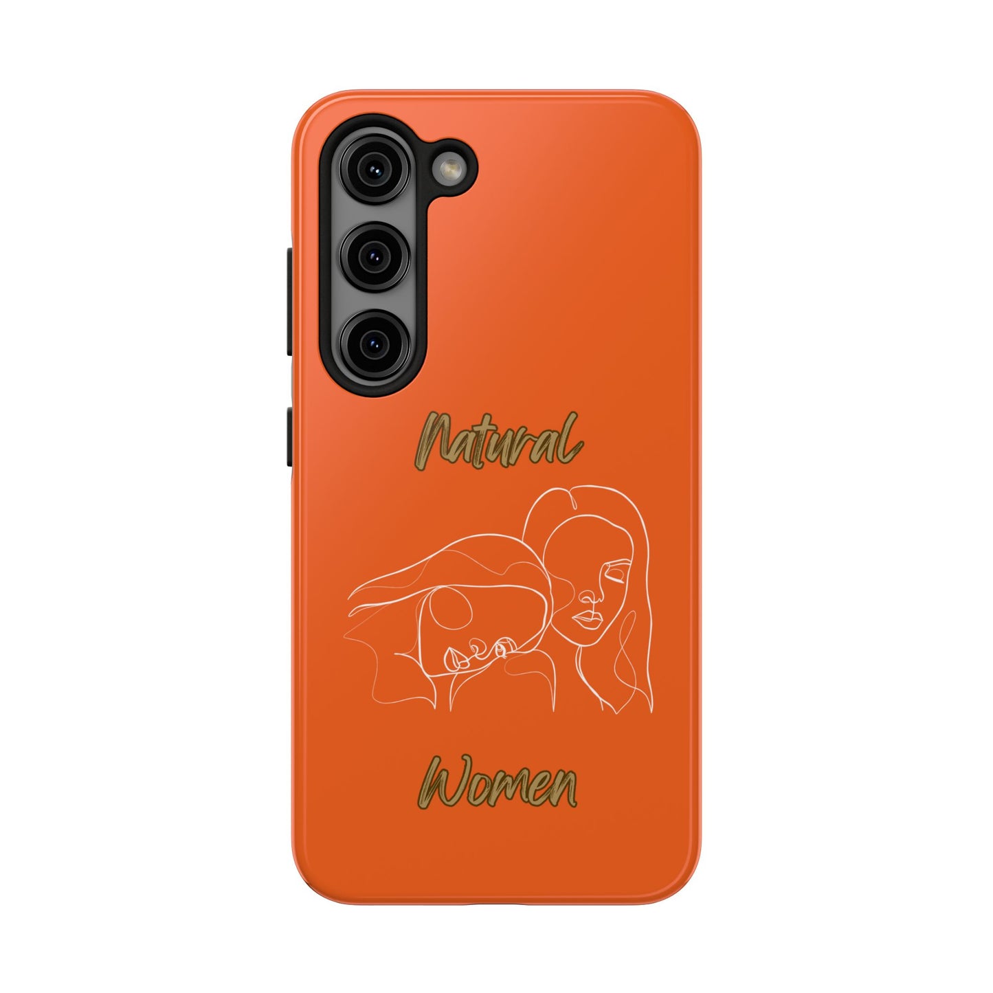 Natural Woman Sisters (WL)Tough Phone Cases ORANGE