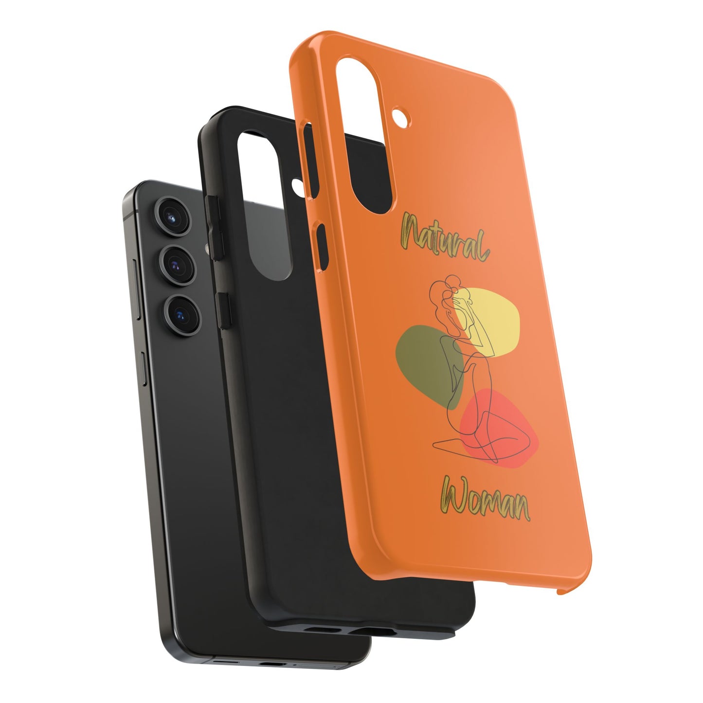 Natural Woman Colorful Pose (BL)Tough Phone Cases CRUSTA