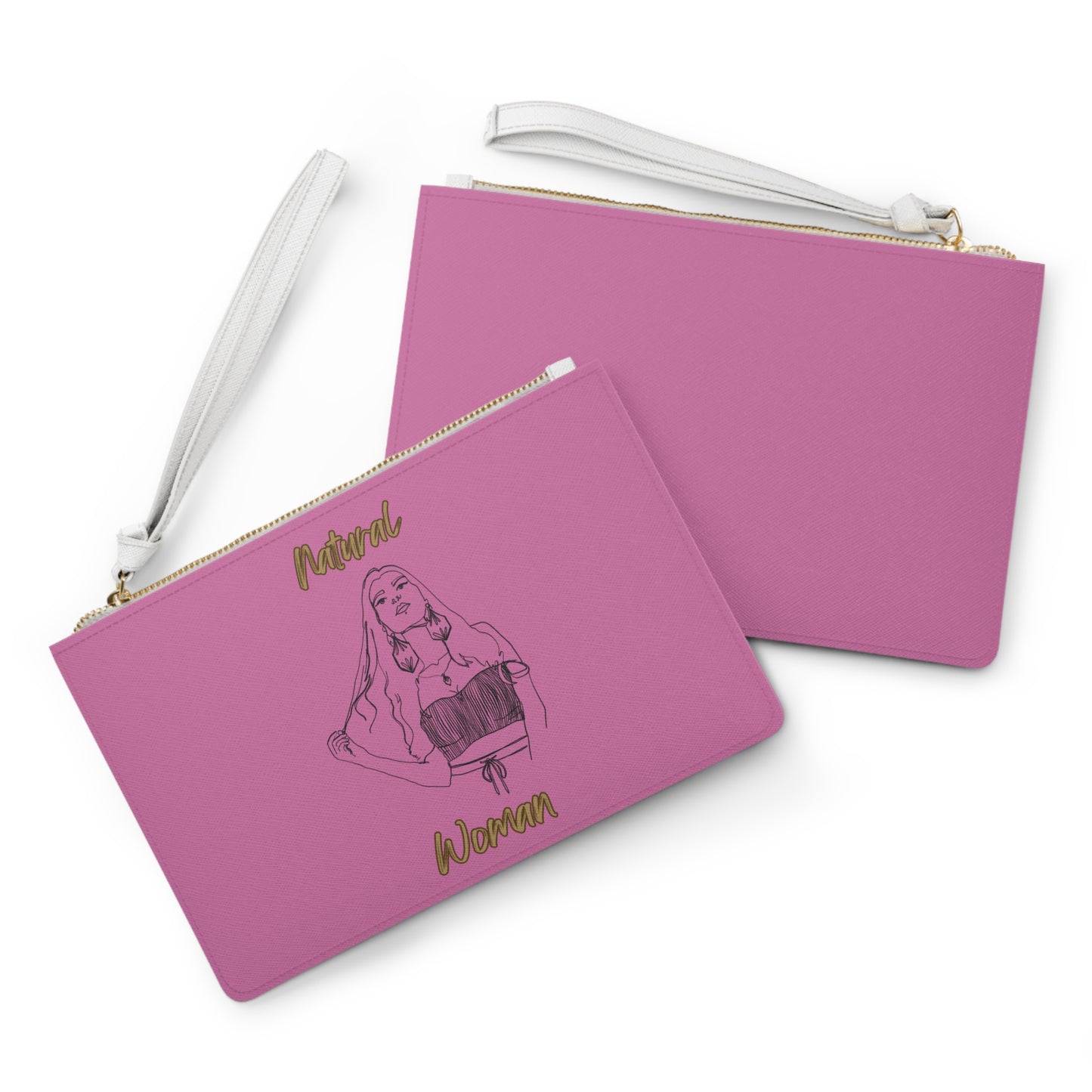 Natural Woman Thinking (BL) Clutch Bag LIGHT PINK