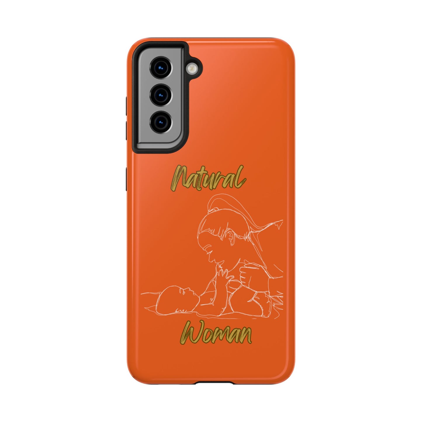Natural Woman New Life (WL)Tough Phone Cases ORANGE