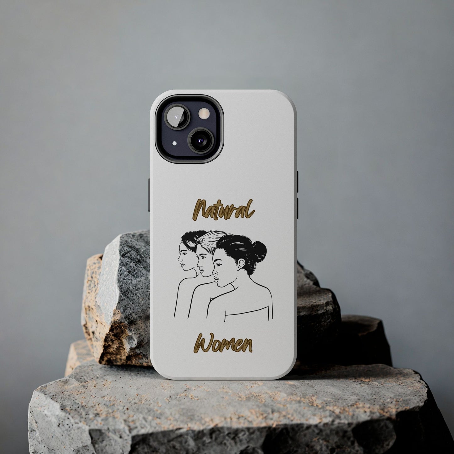 Natural Woman United Friends (BL)Tough Phone Cases WHITE