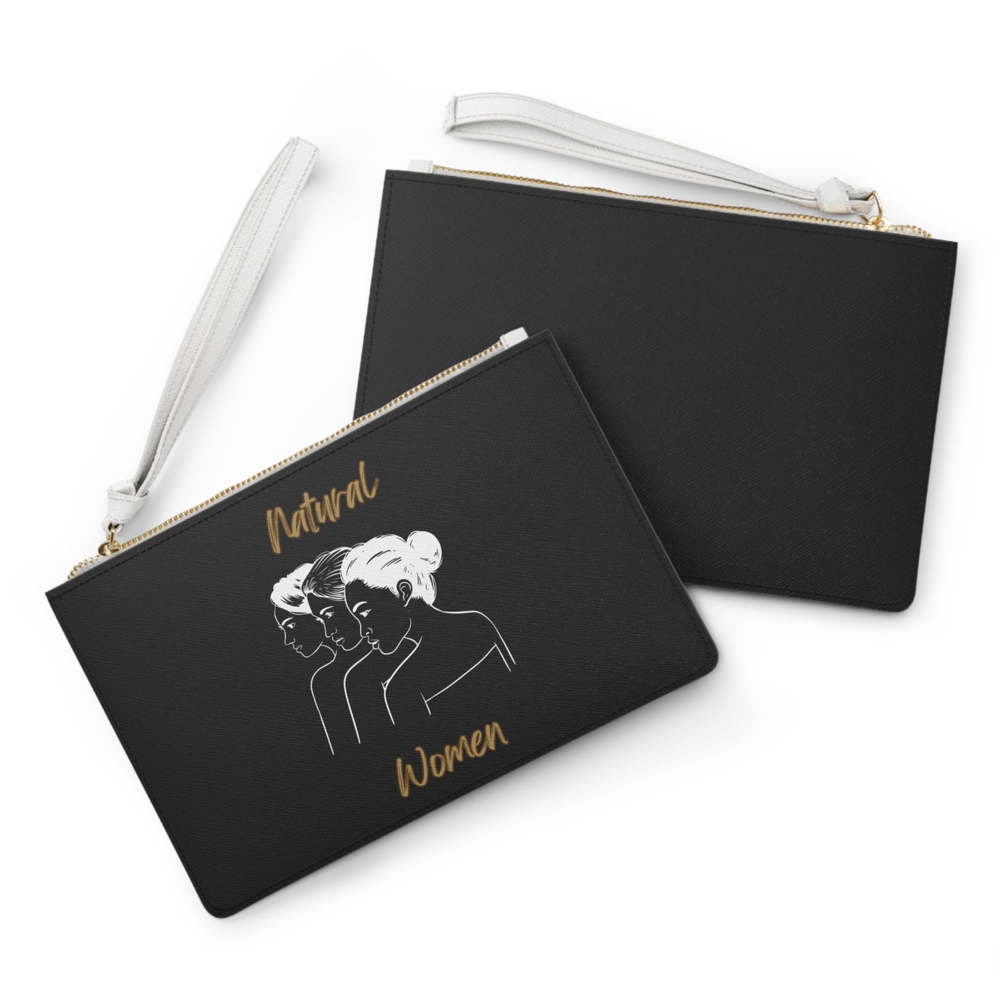 Natural Woman United Friends (WL) Clutch Bag BLACK