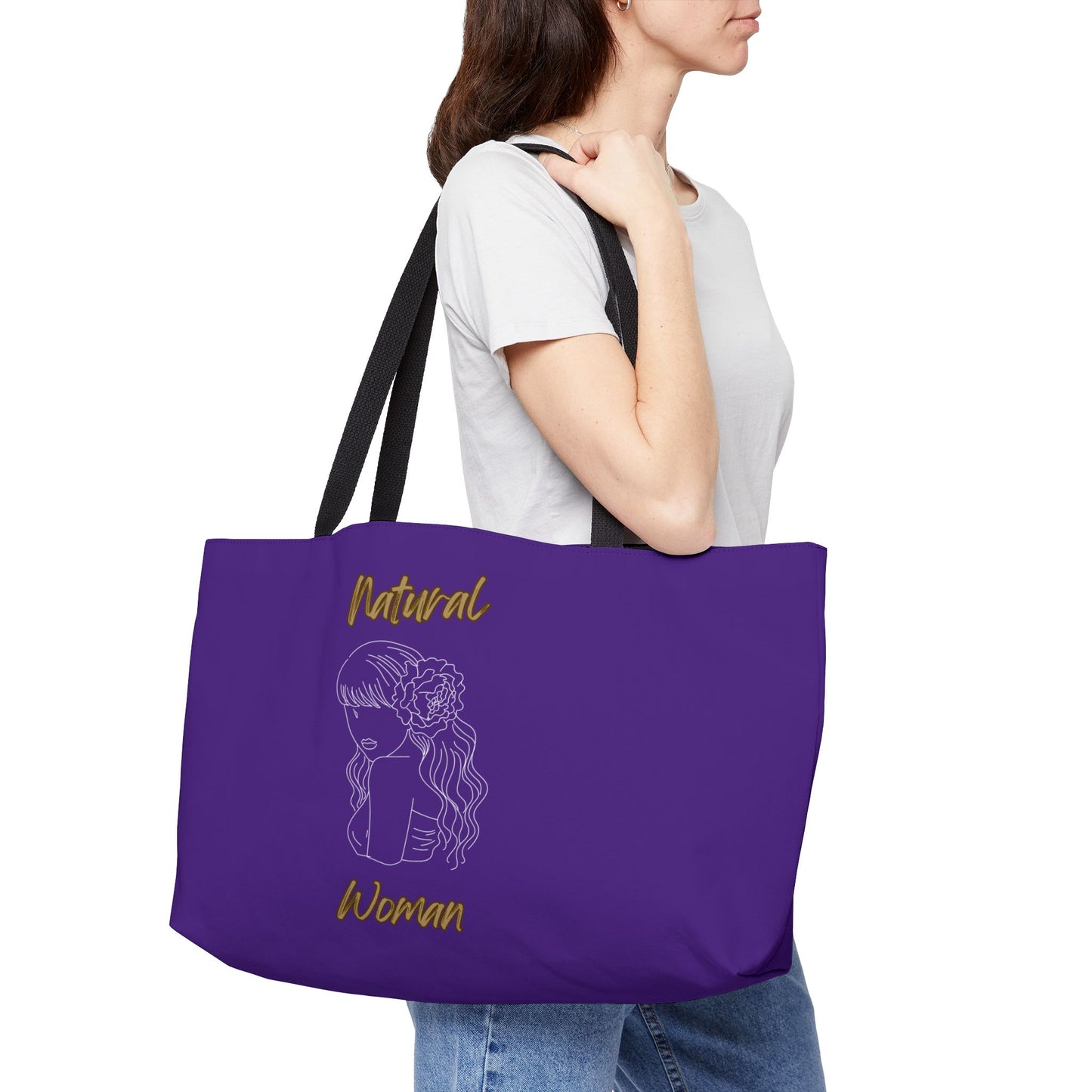 Natural Woman Newness (WL) Weekender Tote Bag PURPLE