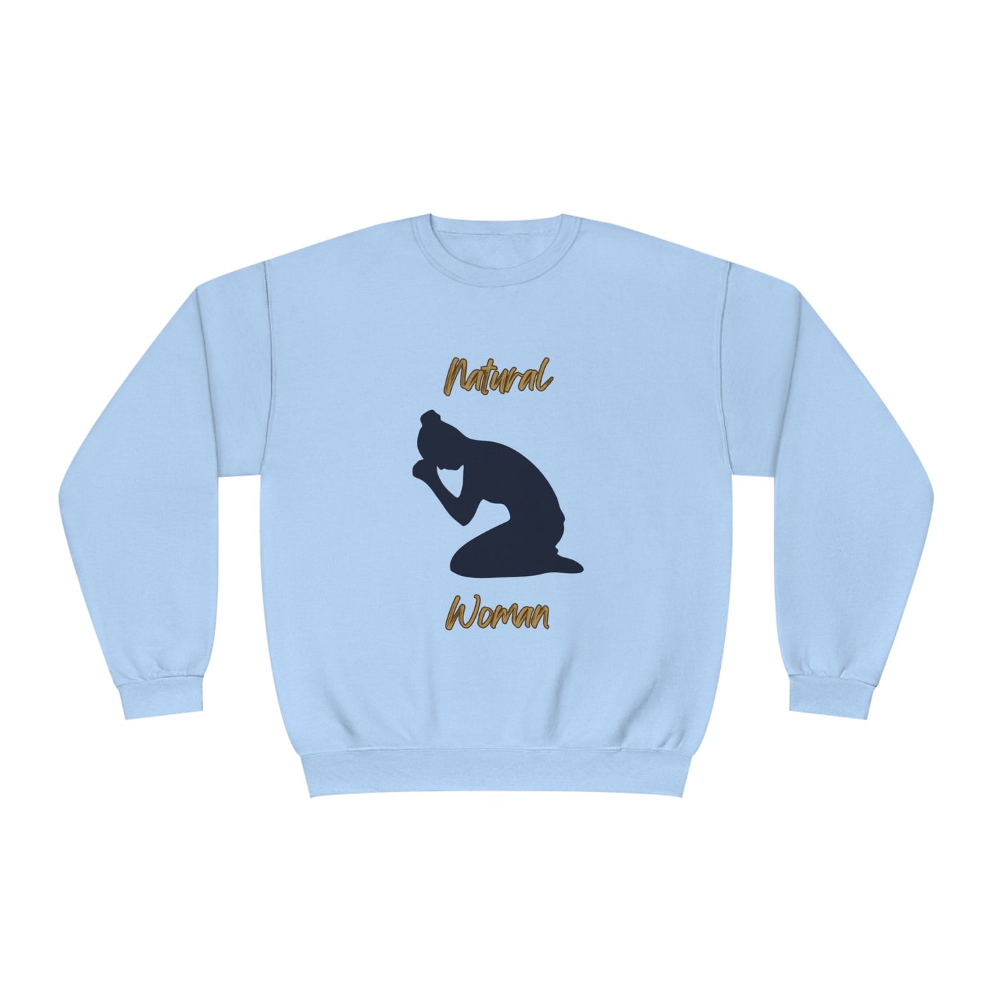 Natural Woman Pray (BL) Crewneck Sweatshirt